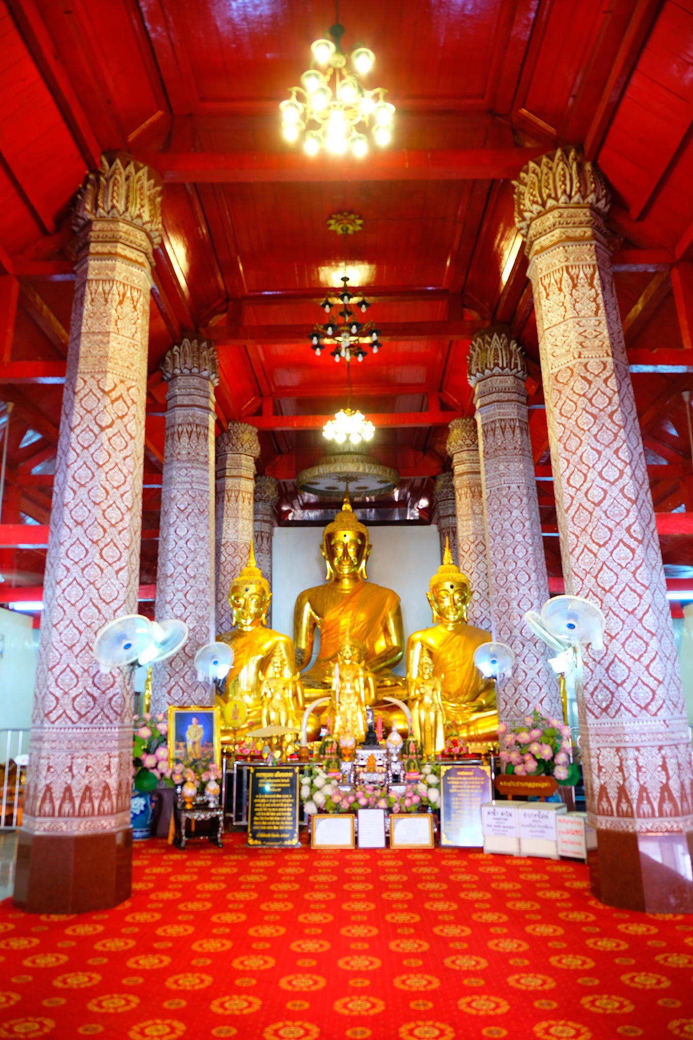 historic buddha image in thailand