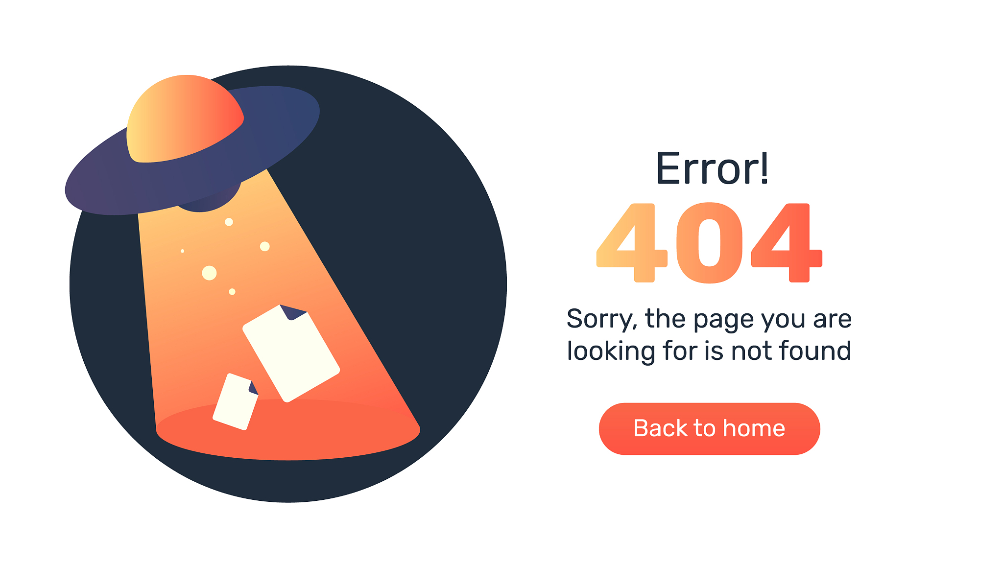 the concept 404 error web page