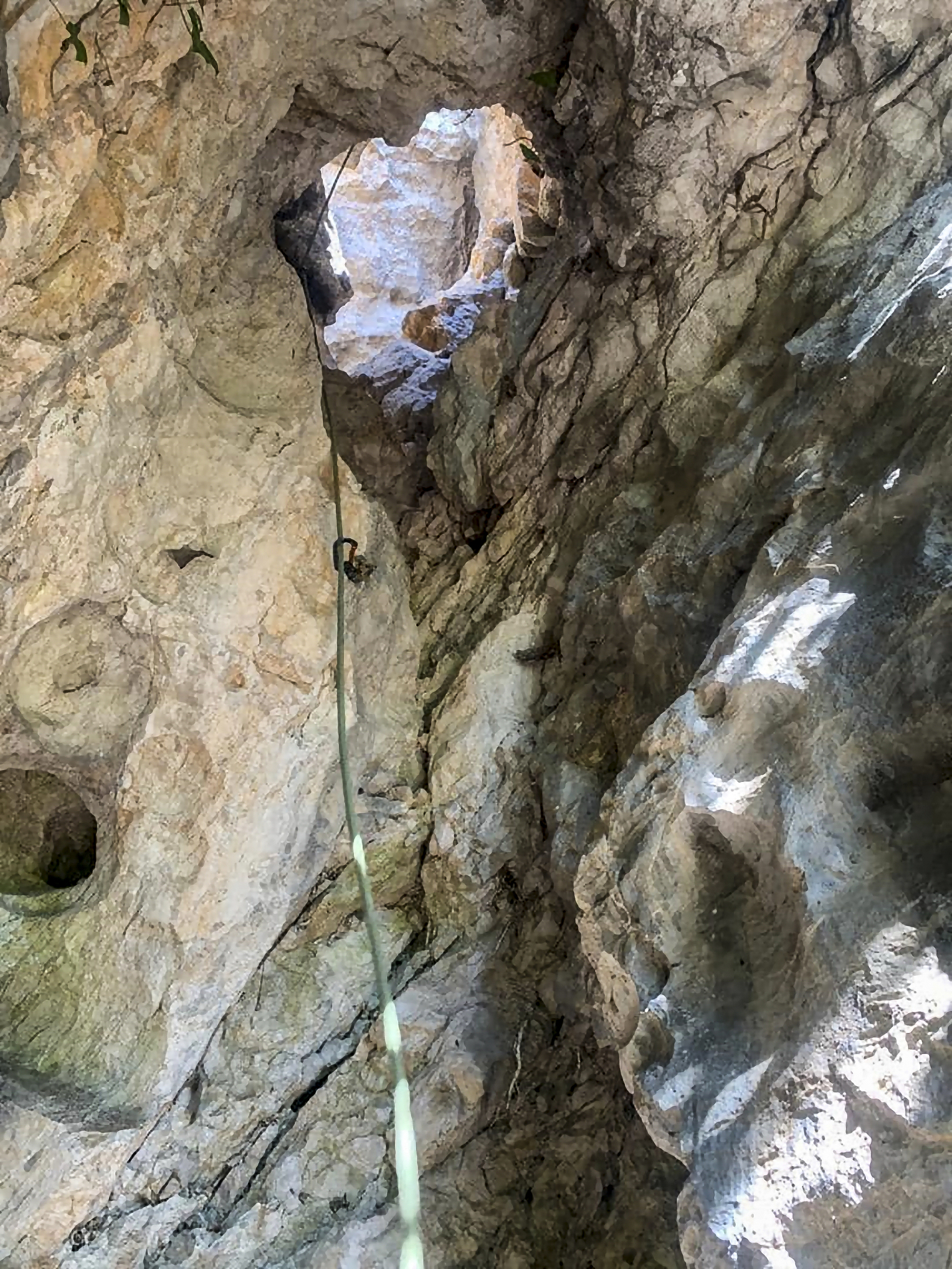 莲花山飞鹰崖孔洞形成原因：风化、侵蚀与地质构造的共同作用