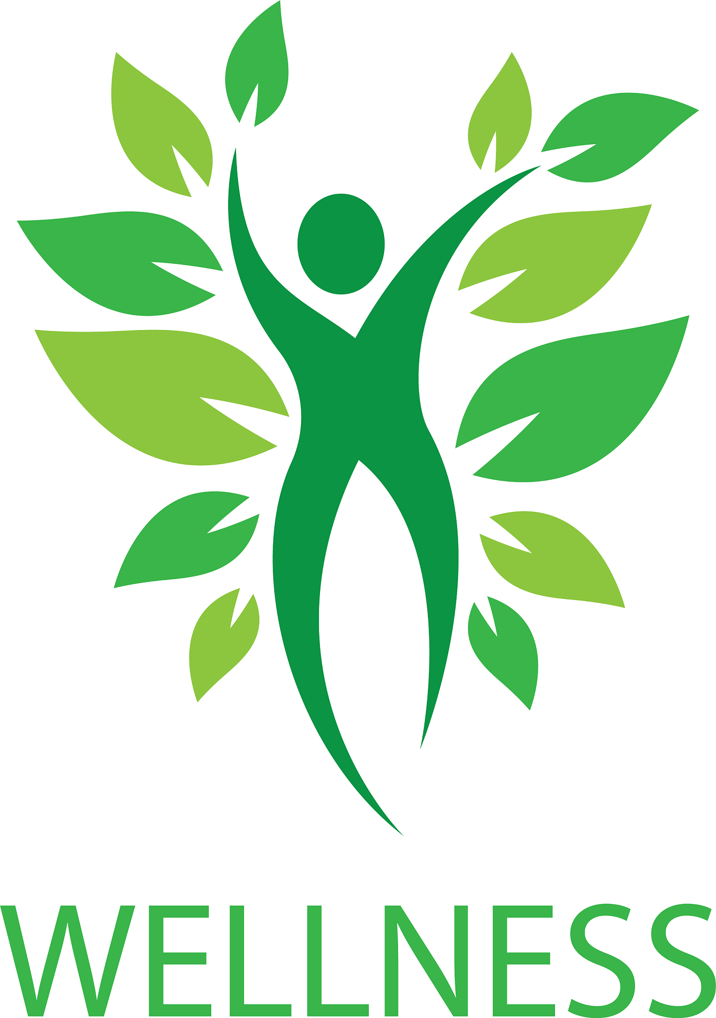 wellnes logo template