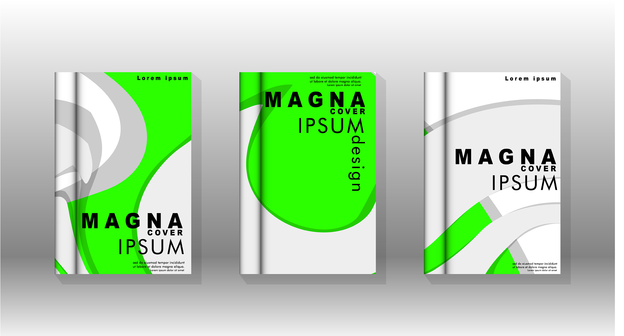abstract cover with liquid elements book design