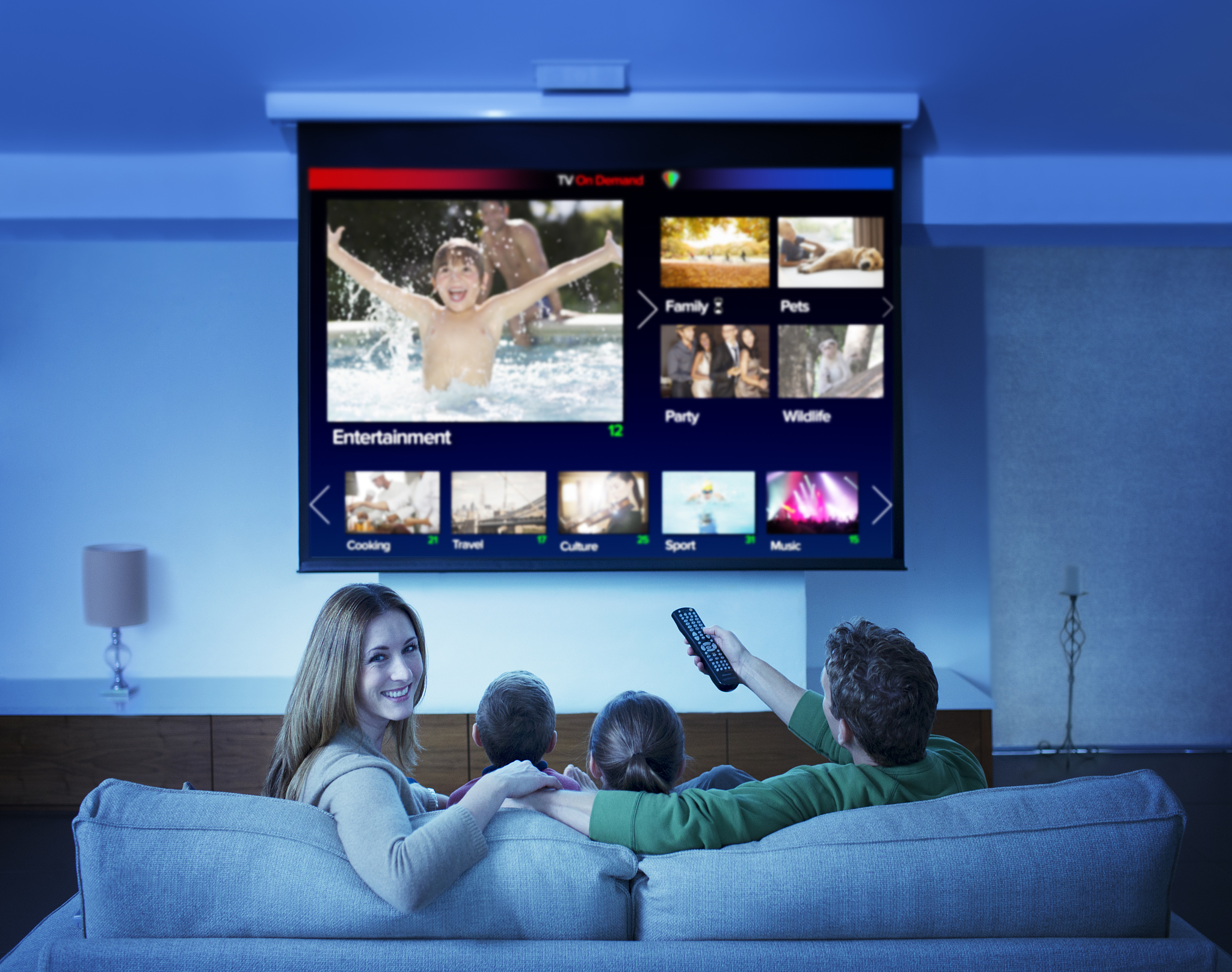 智能投影投屏功能：放大短视频，提升观影体验