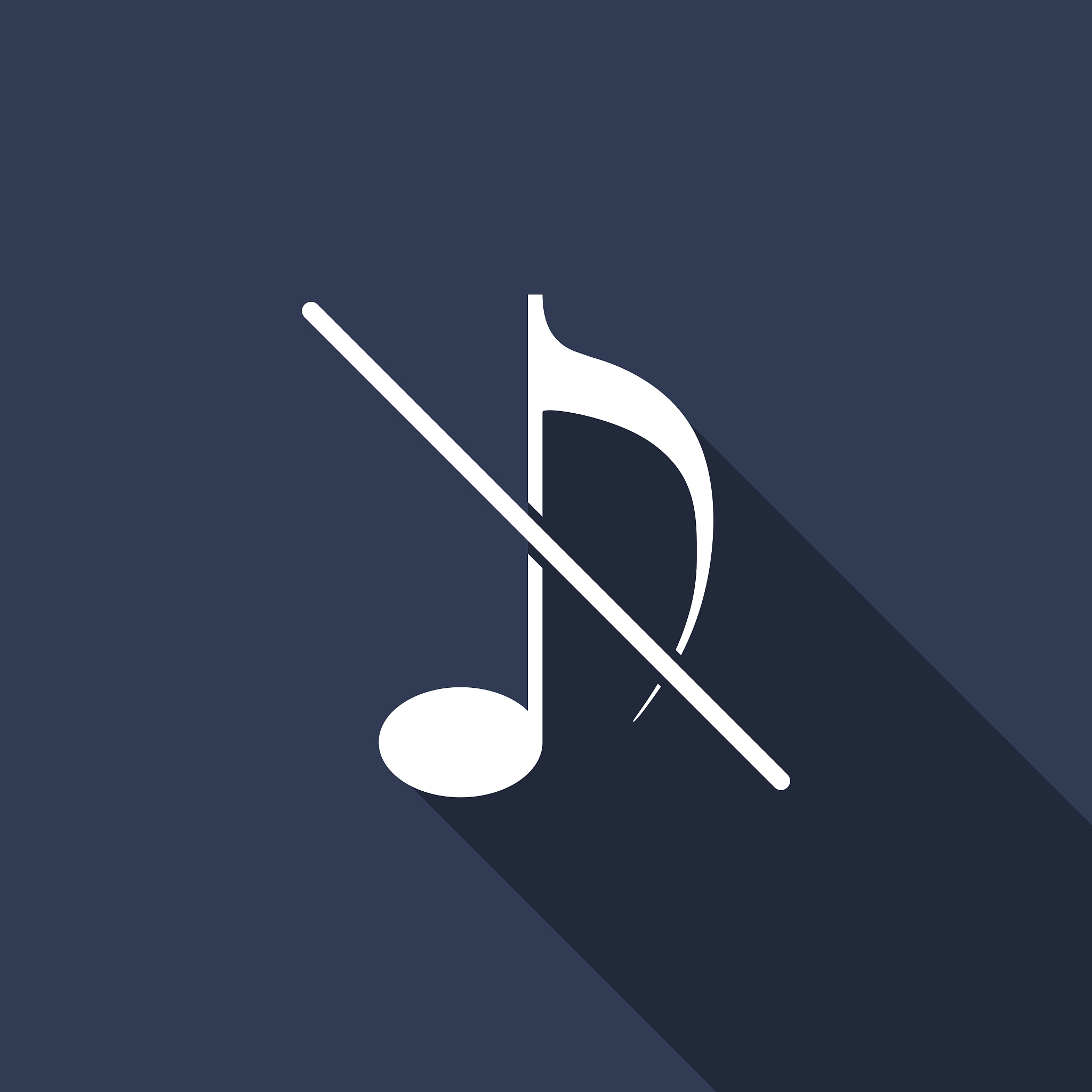 no music icon