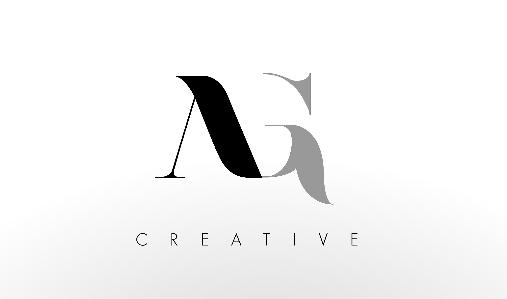 a g letter logo design creative ag letters icon