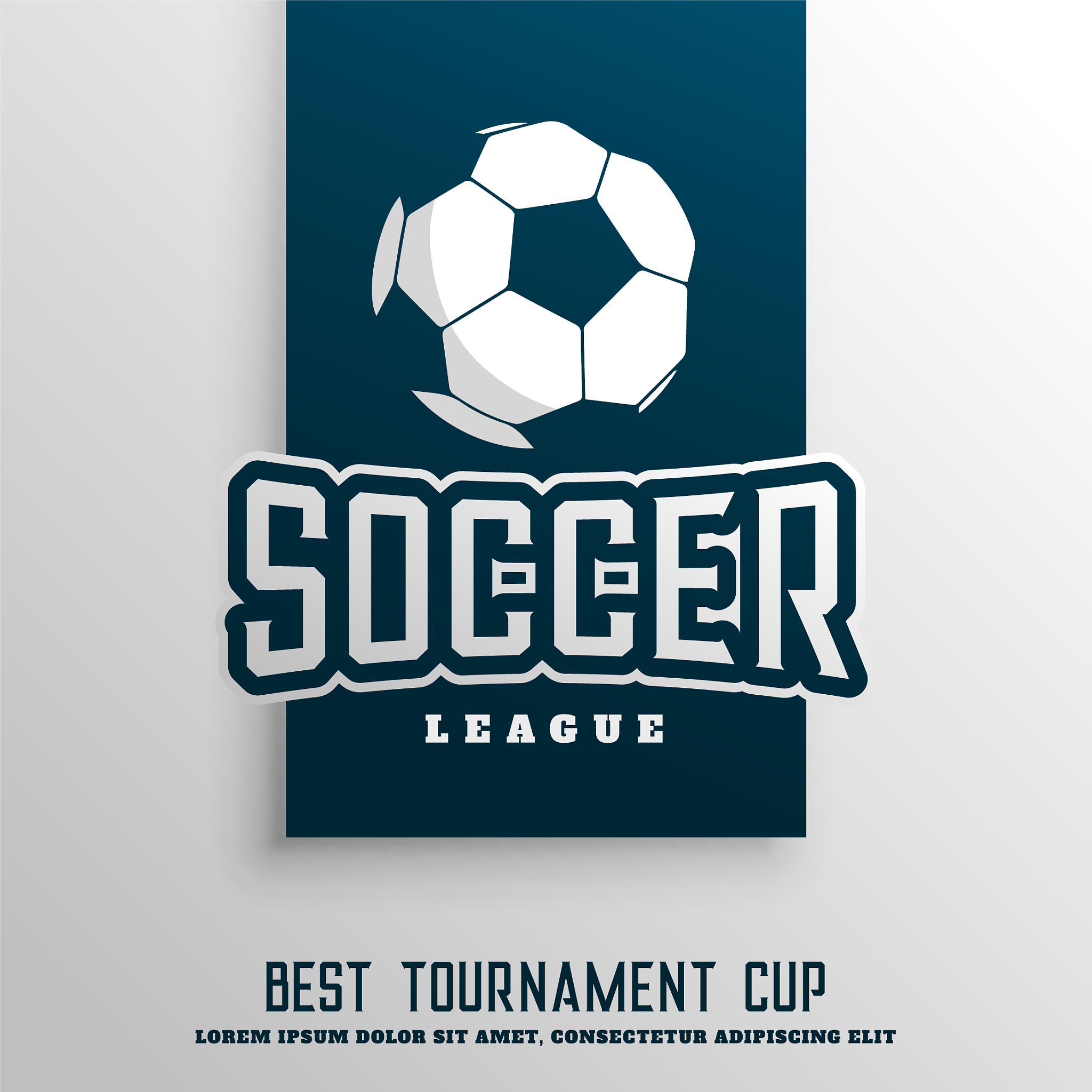 soccer football tournament league background