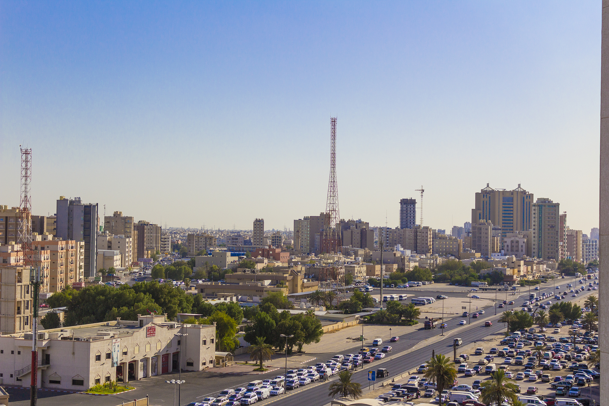 city main road