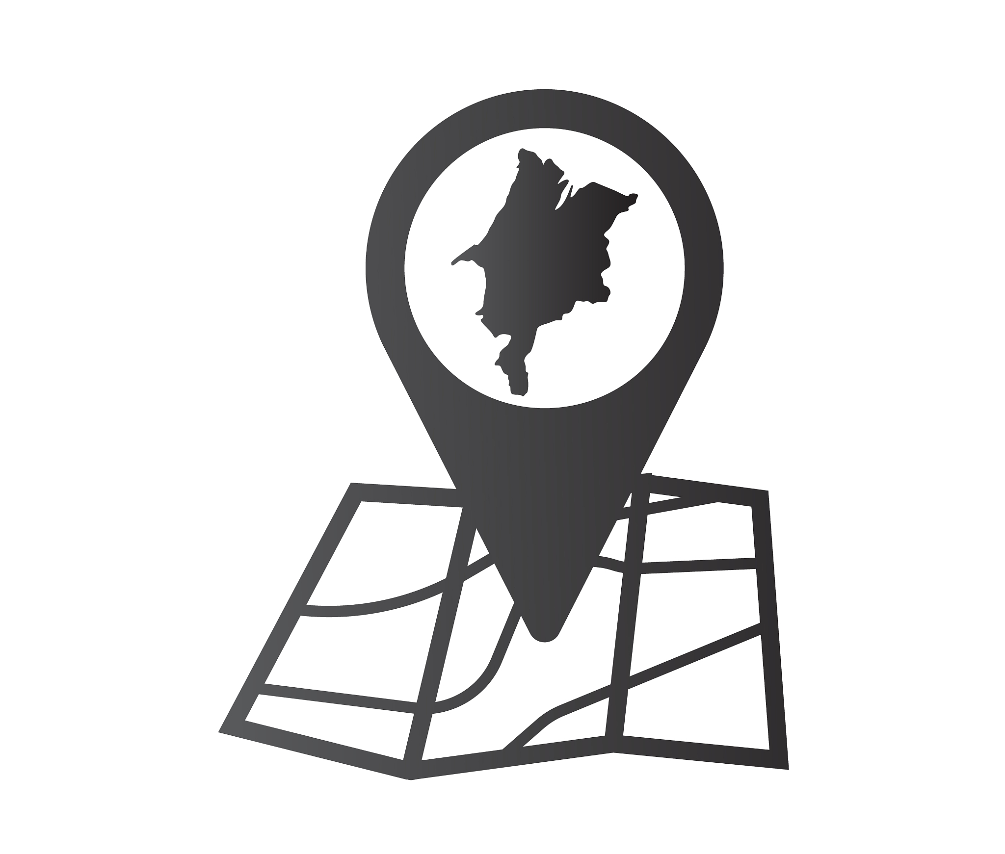 map icon of the brazilian state of maranho