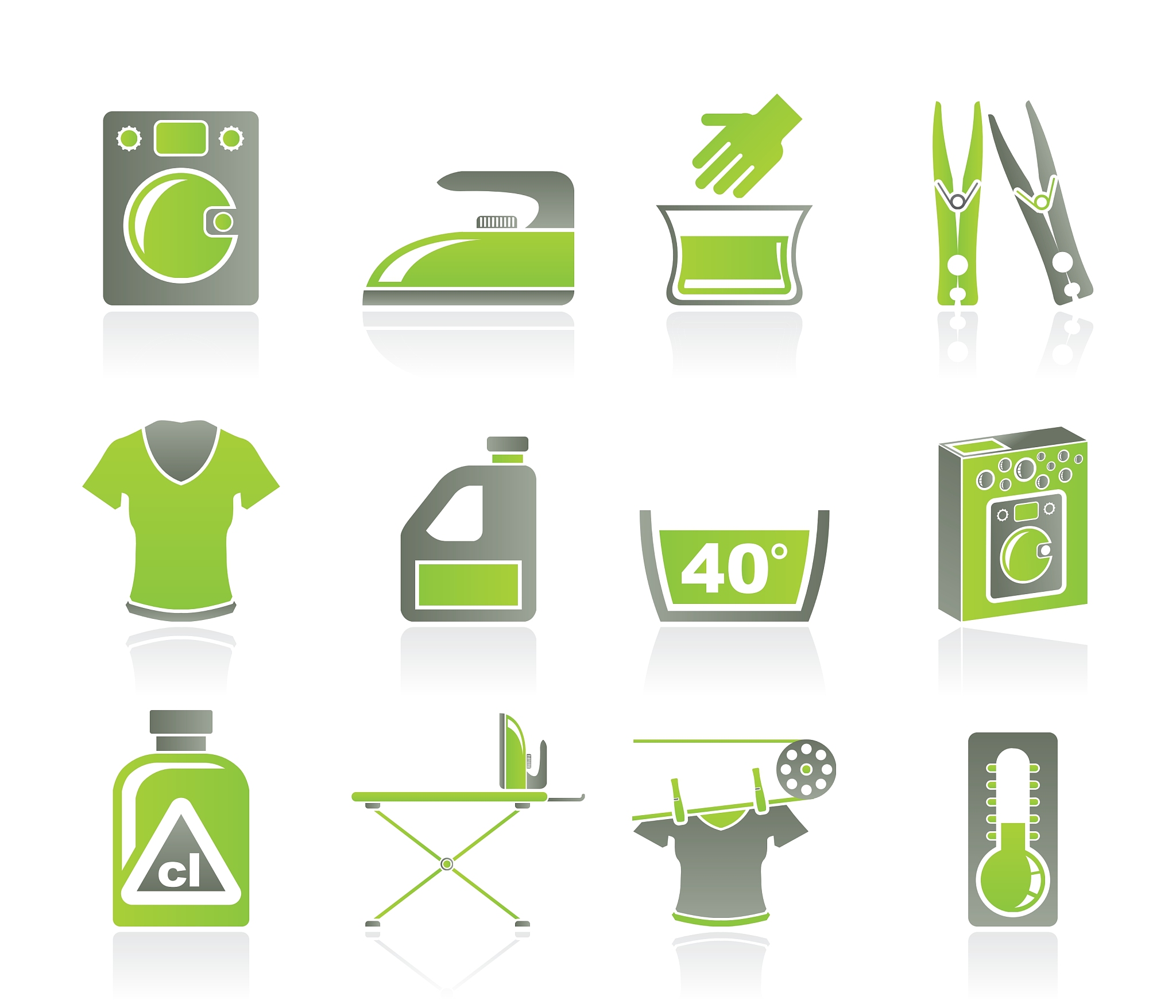 laundry icons