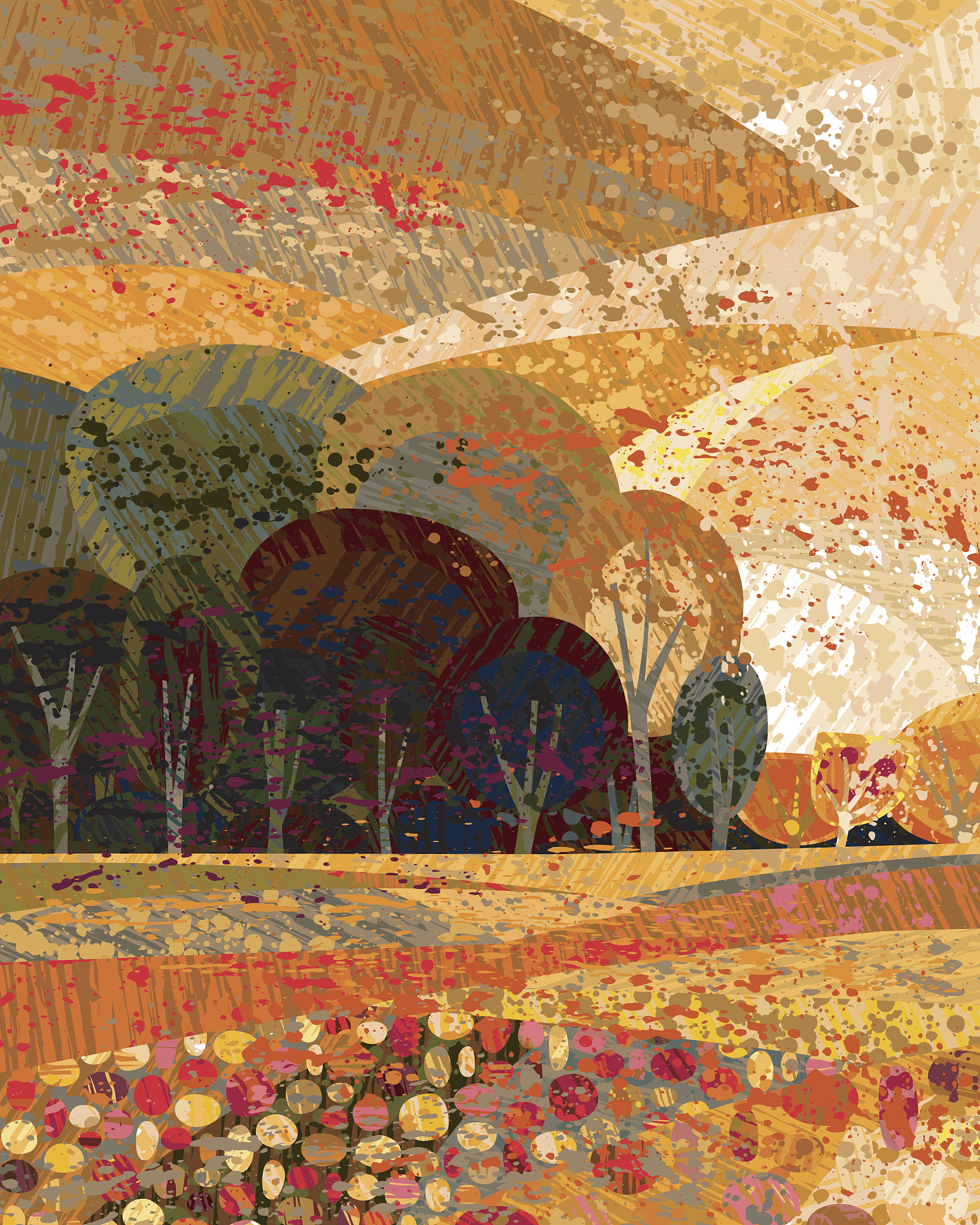 autumn trees