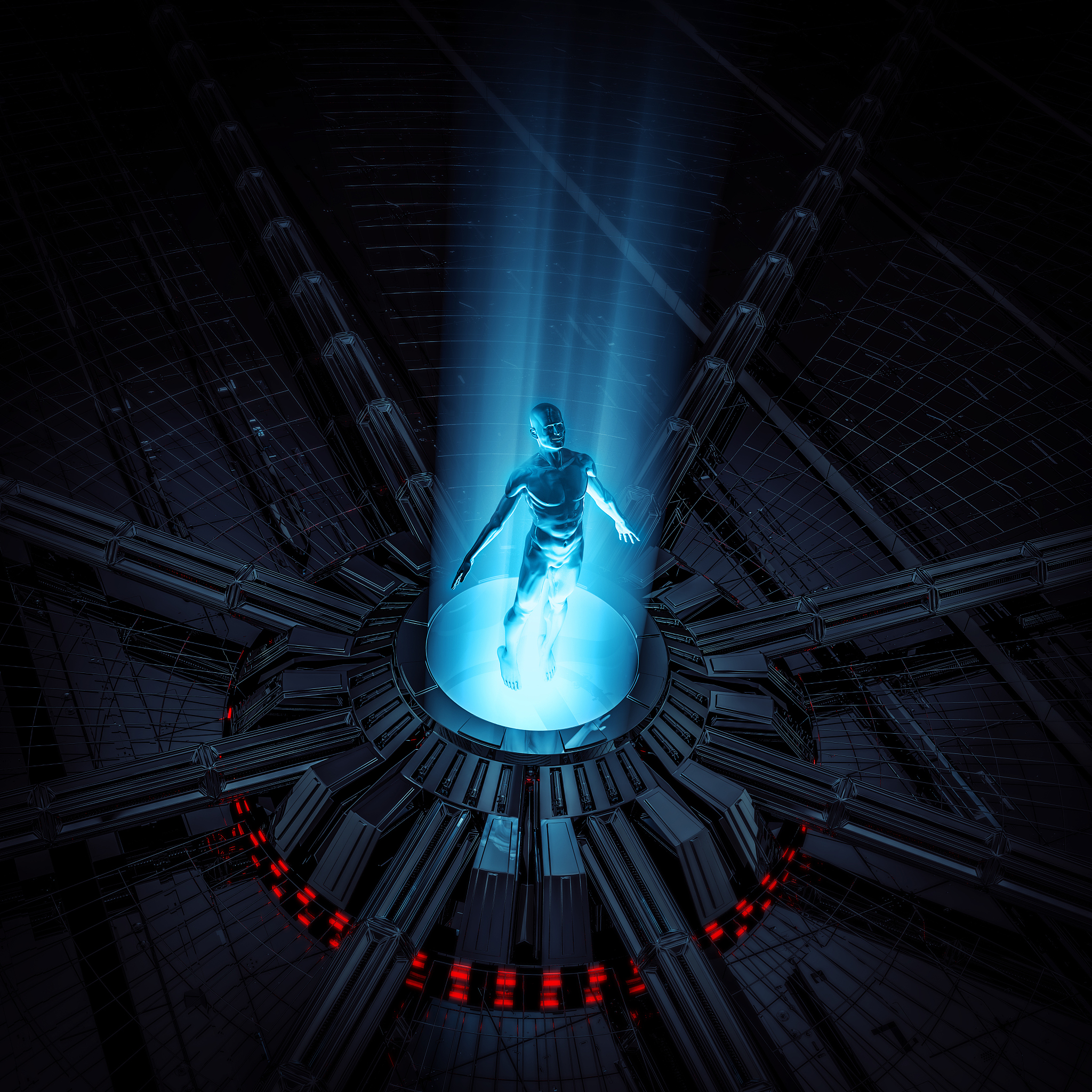 未来都市的谜团：科幻小说 - 人类与电子病毒的终极对抗