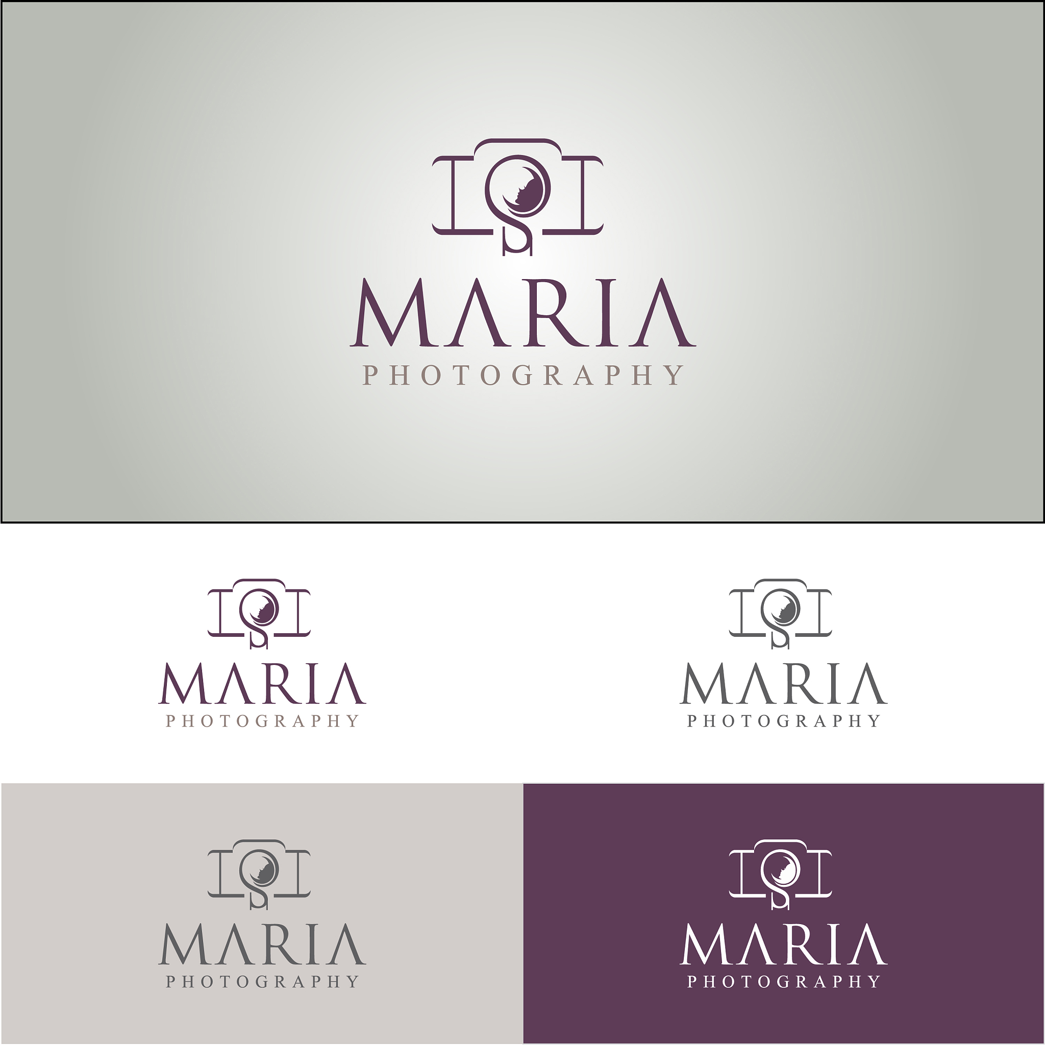 minimalistic camera logo