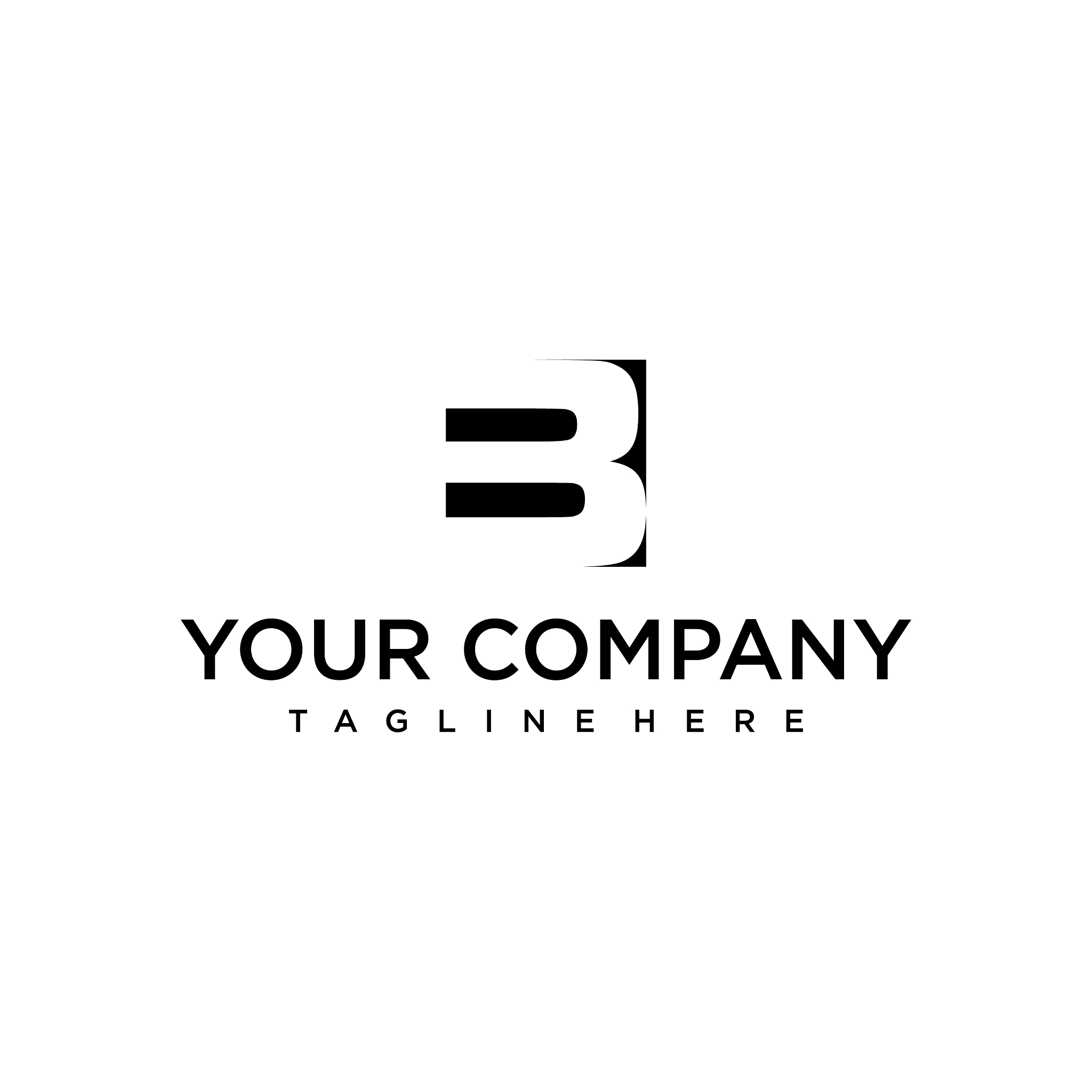 monogram b logo