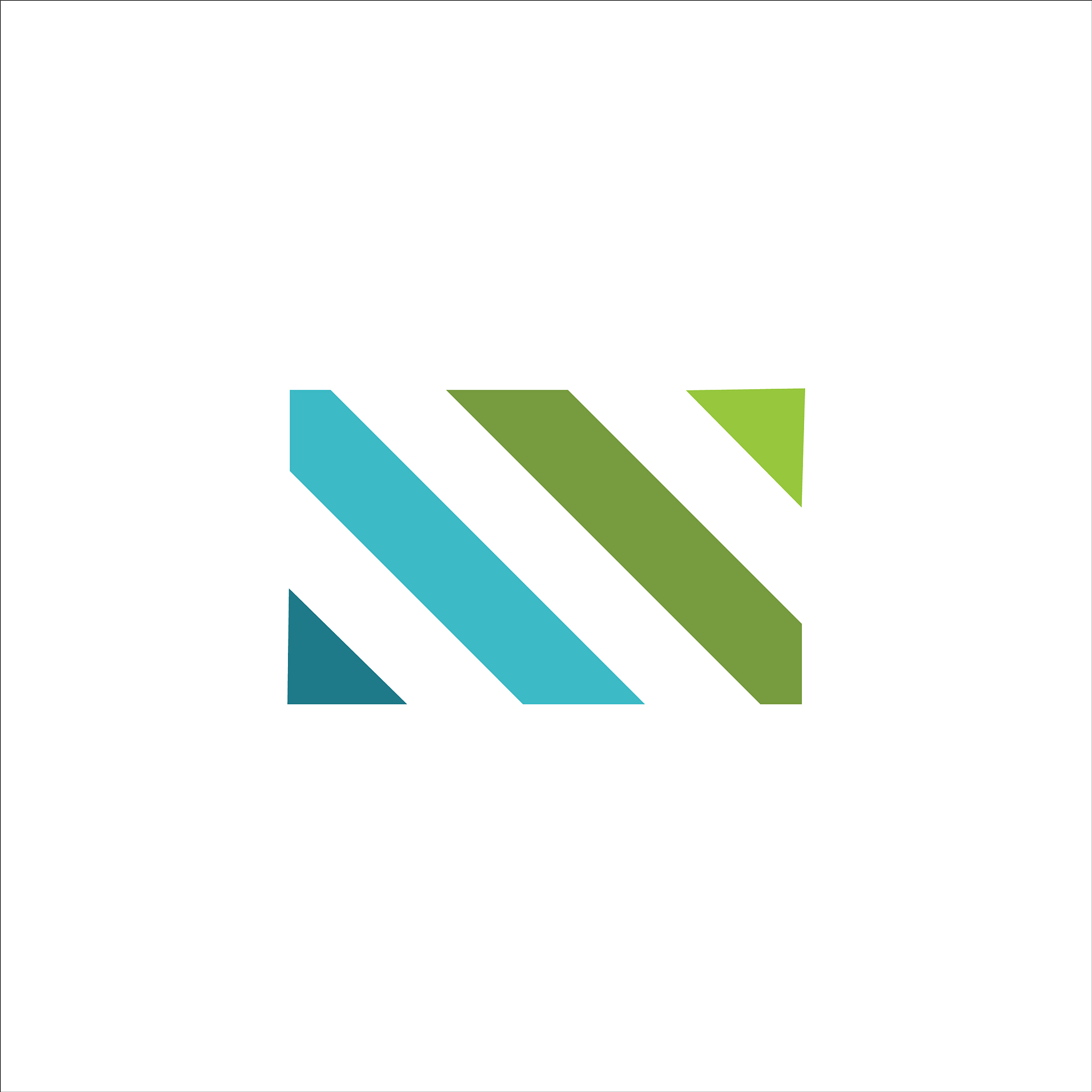 initial letter m or mm logo design template