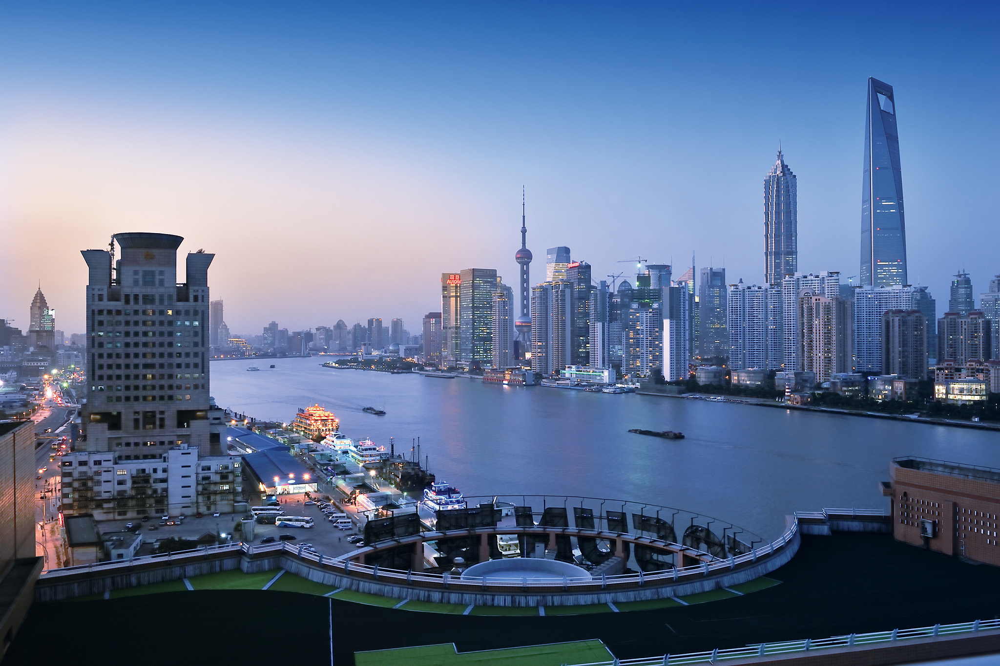 shanghai skyline