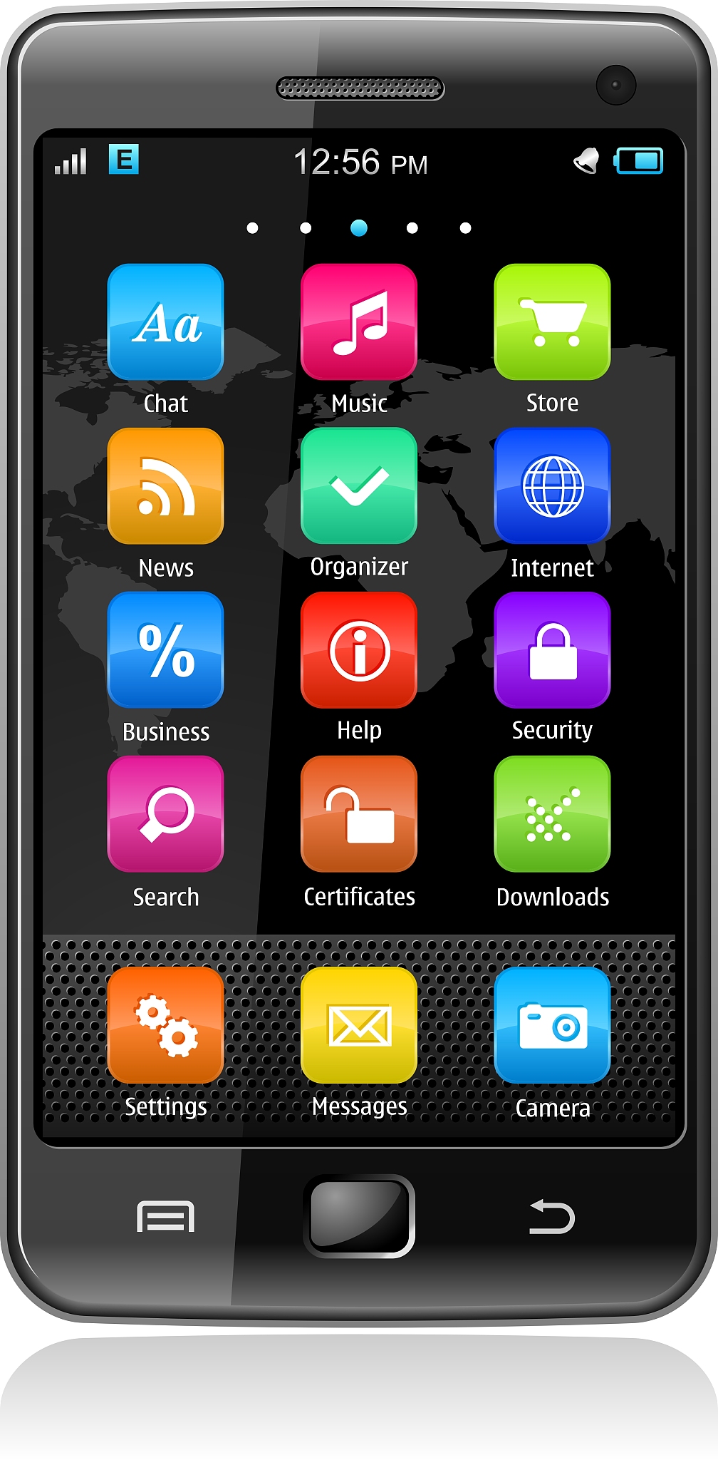 touchscreen smartphone