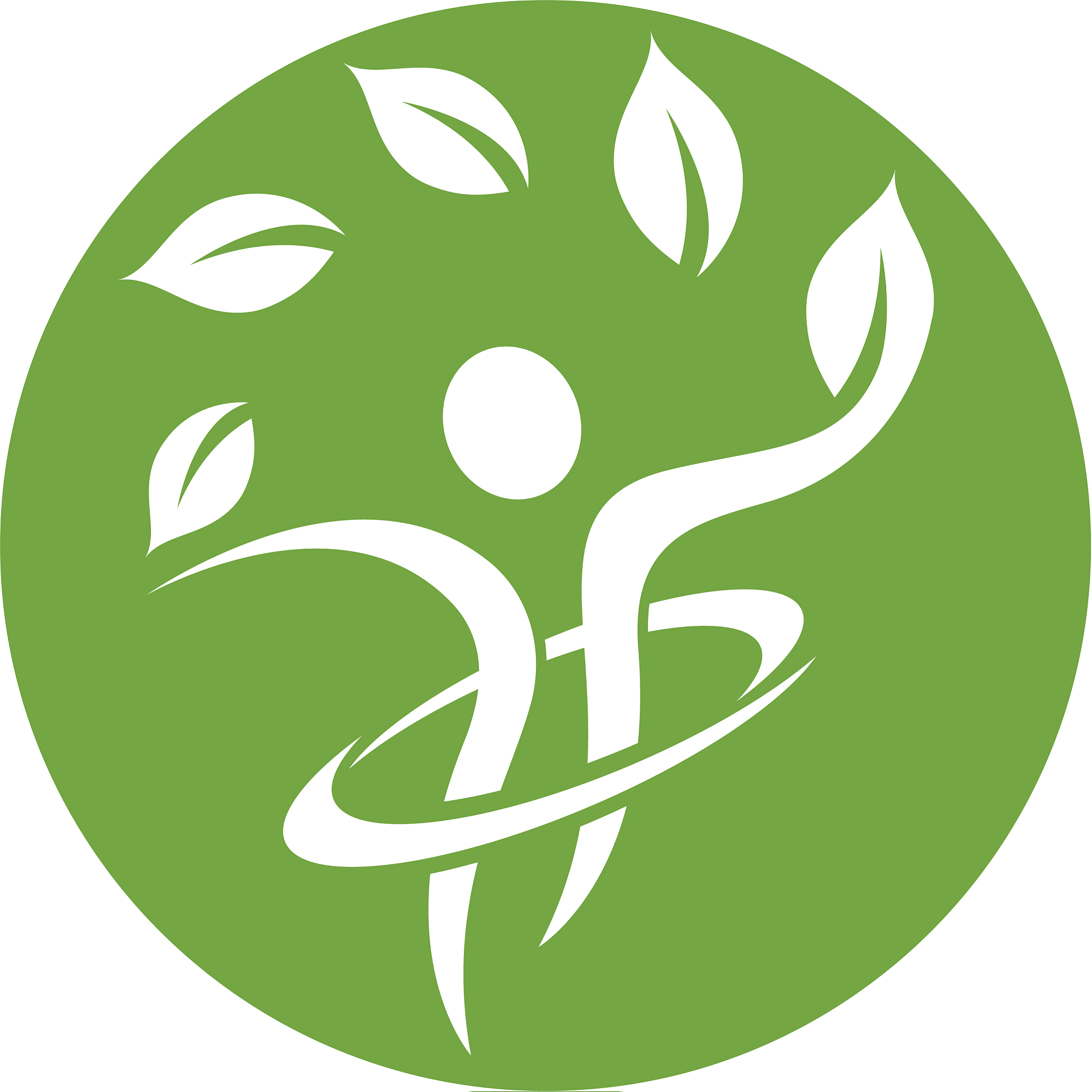 human character logo sign
