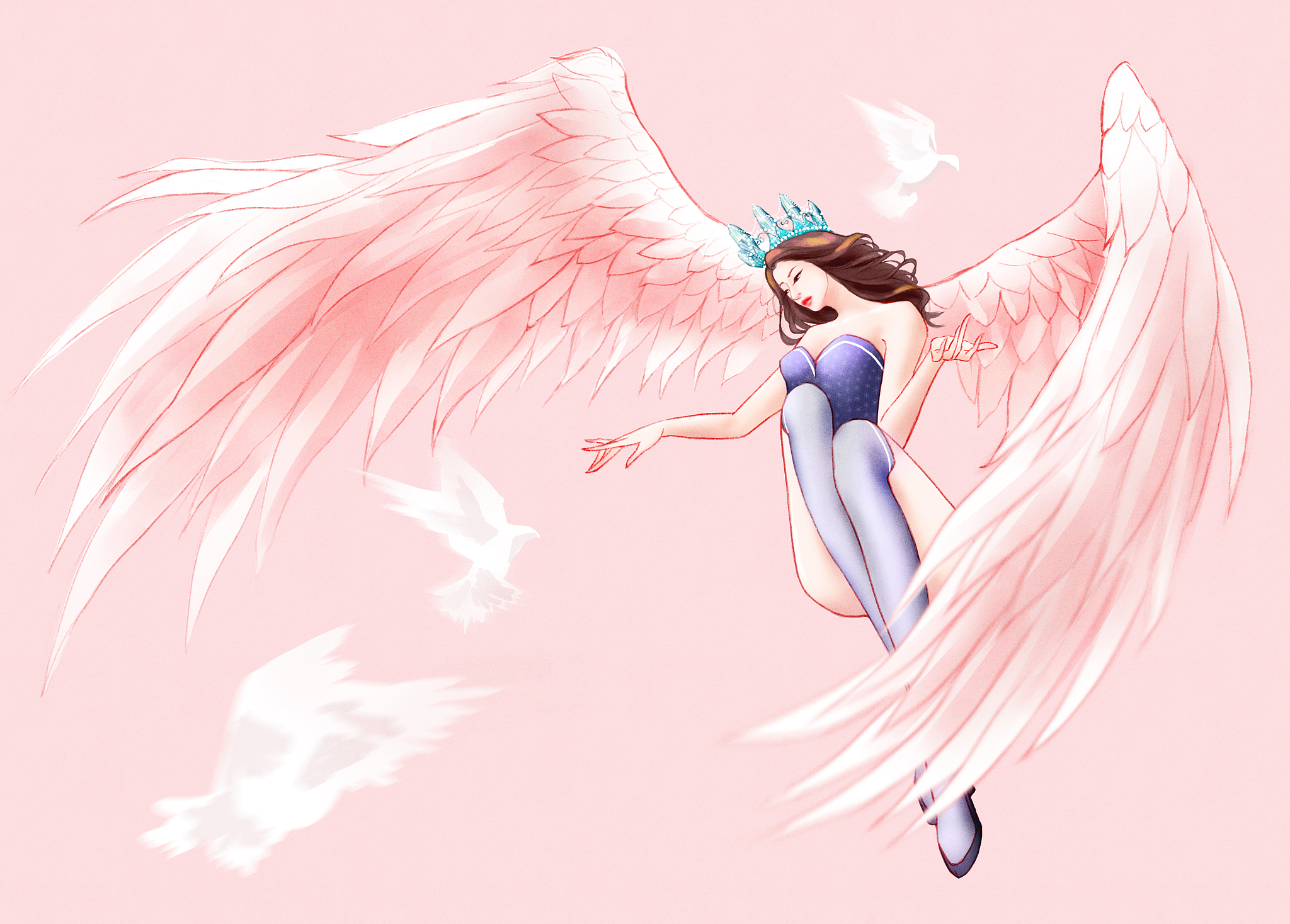 女生说‘长小翅膀’是什么意思？解读含义及象征意义