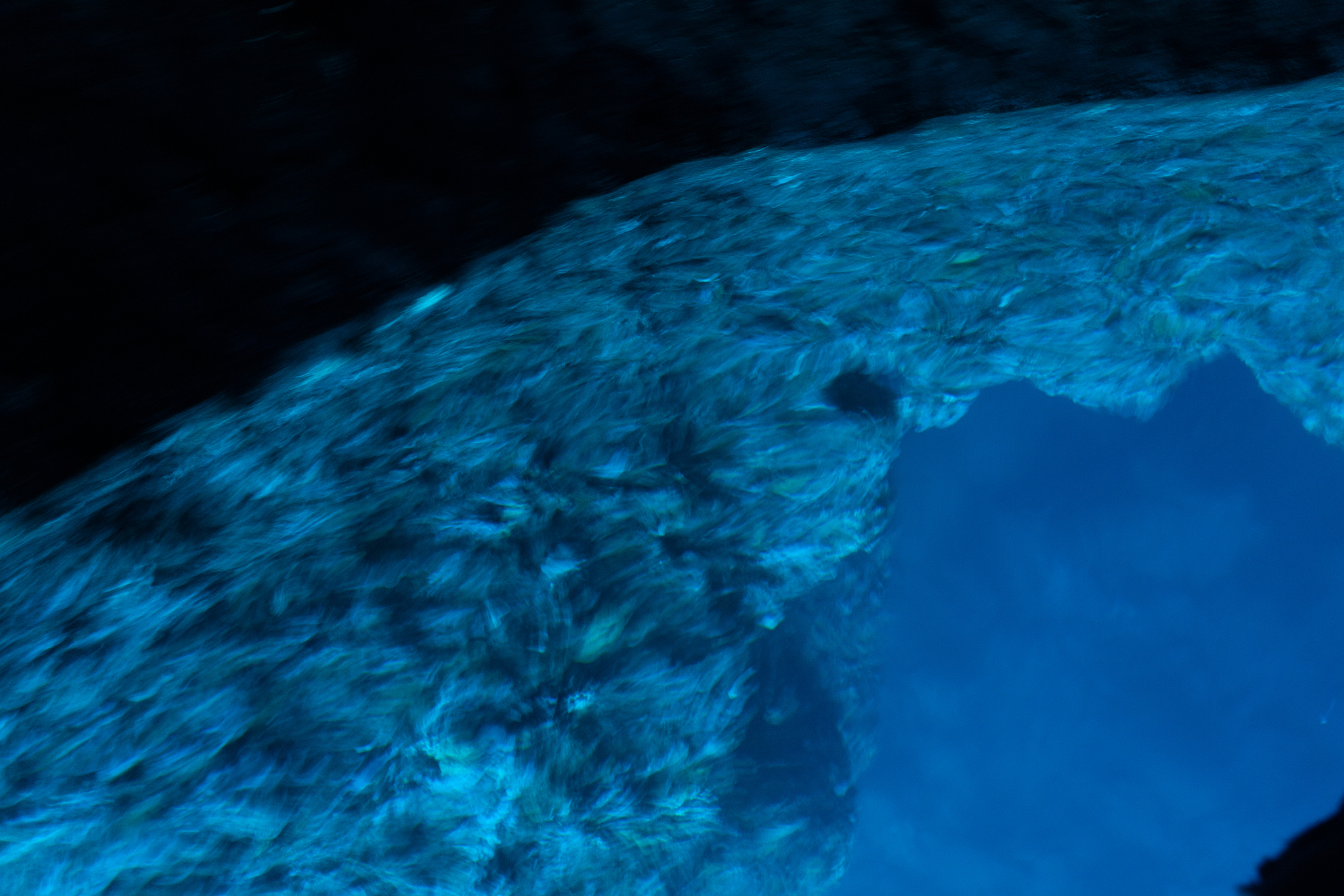 blue cave in croatia