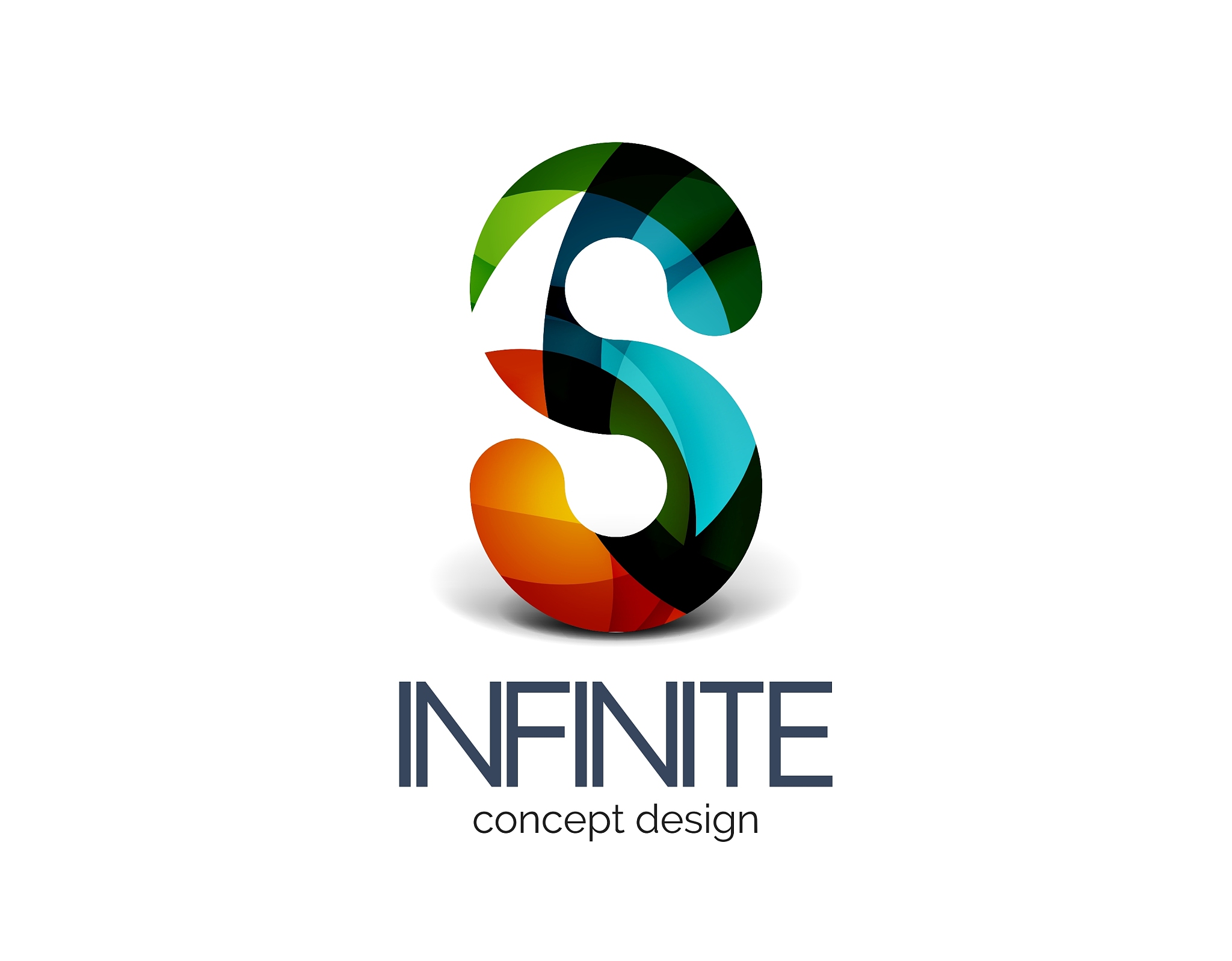 infinity business logo concept