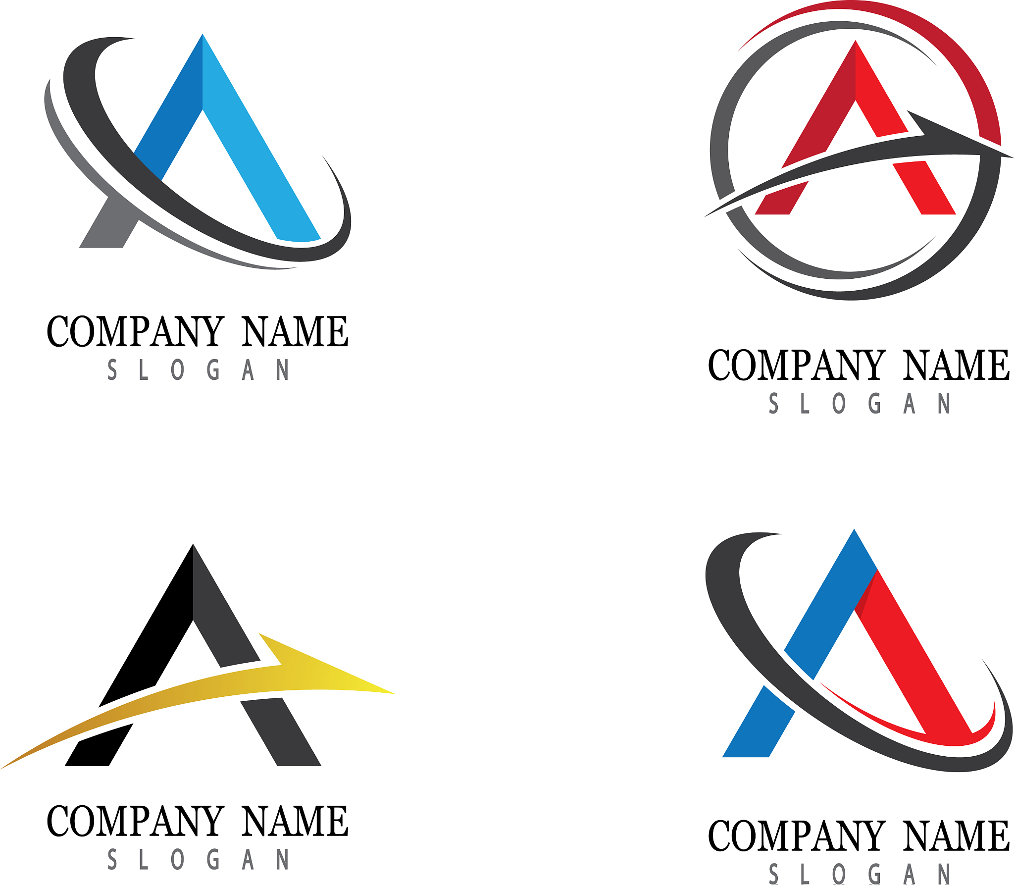 letter a symbol design