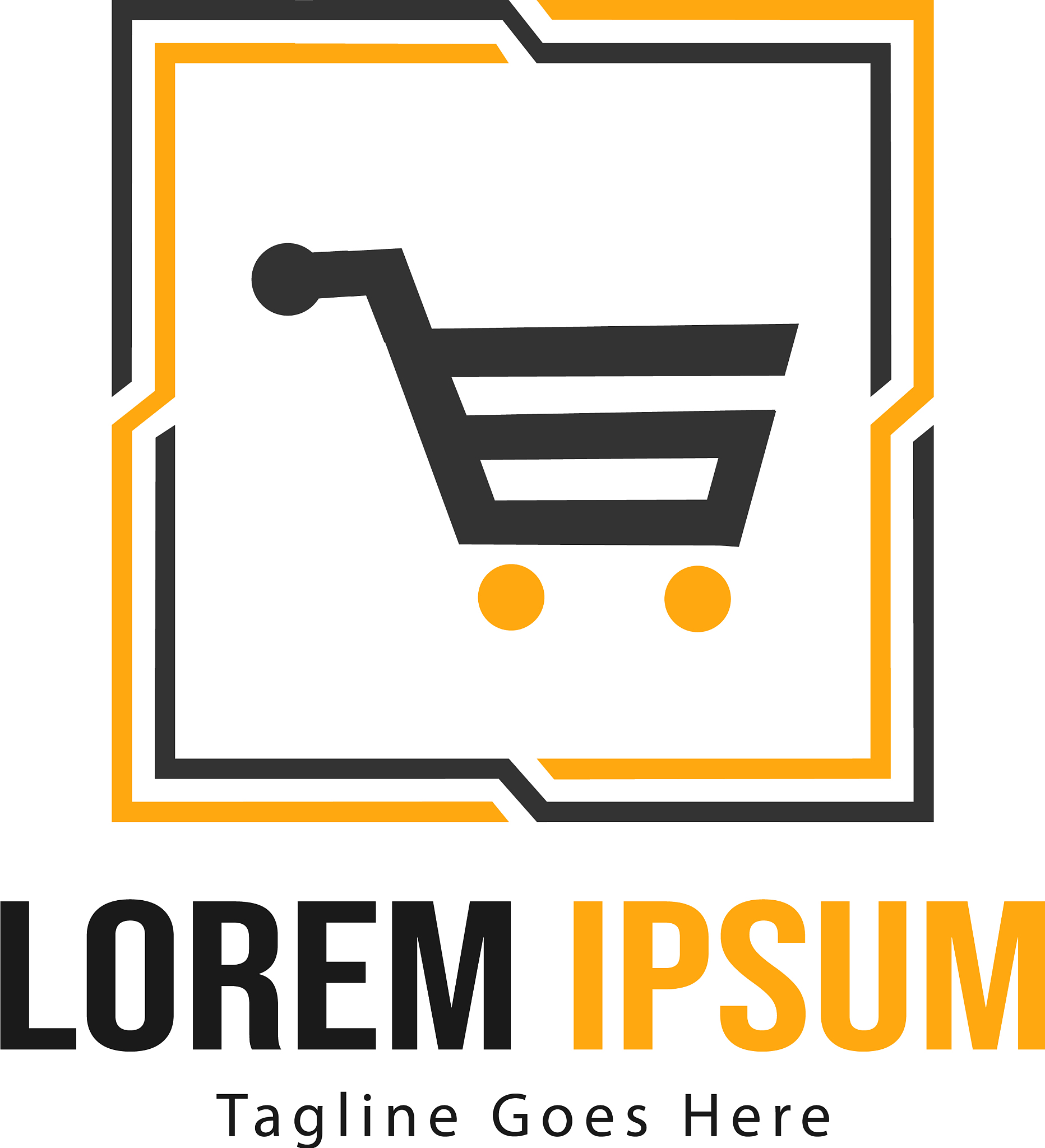 shopping logo template design shopping logo with