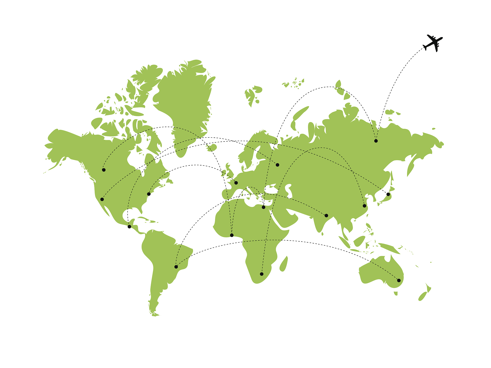 world map series