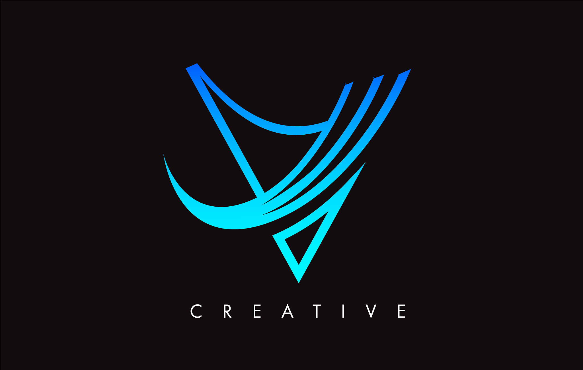 v letter design logo letter v icon logo with