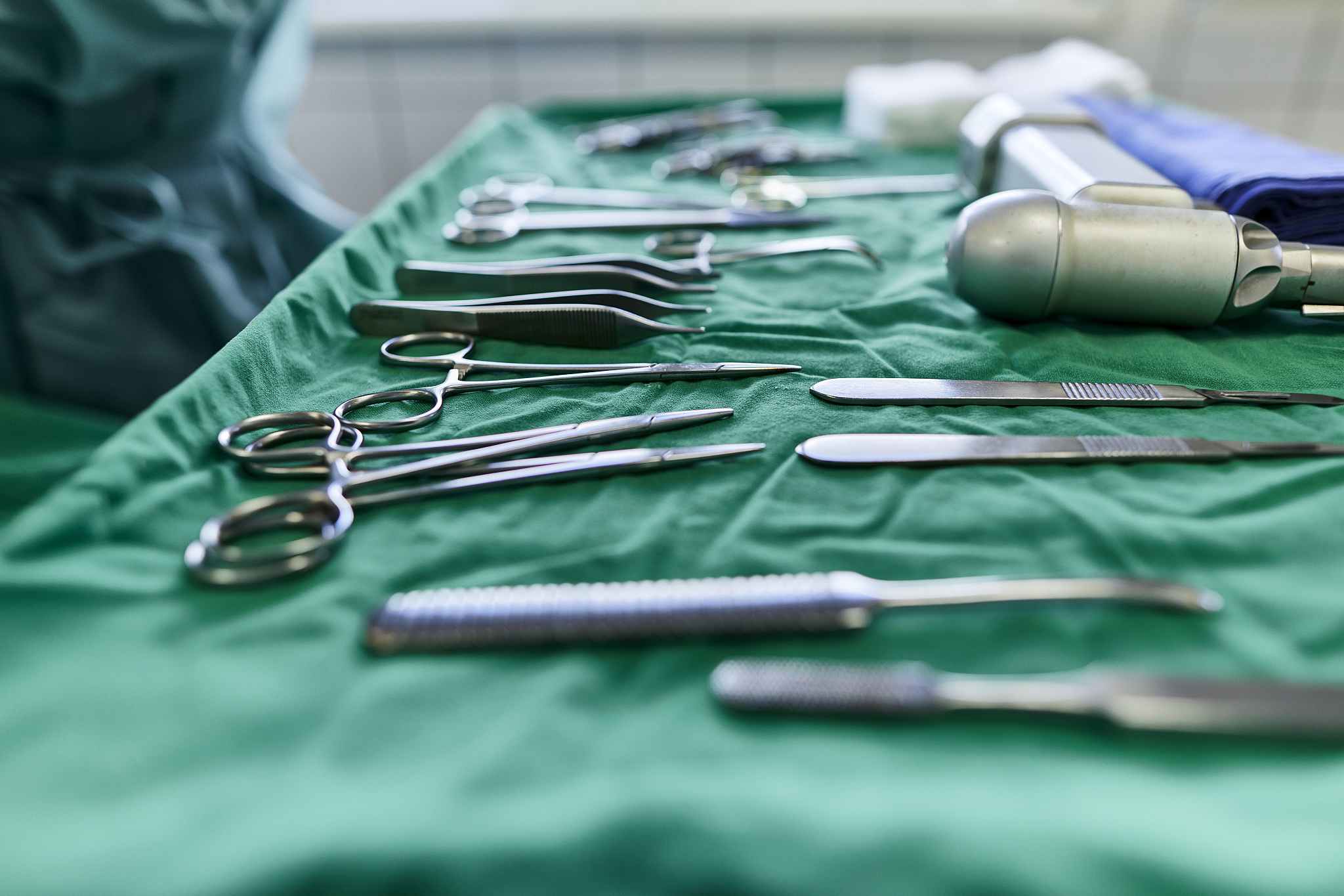 surgical equipment in animal hospital
