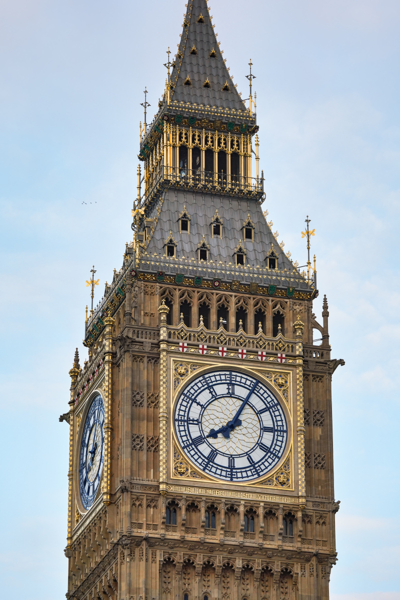 英国标志性建筑之大本钟