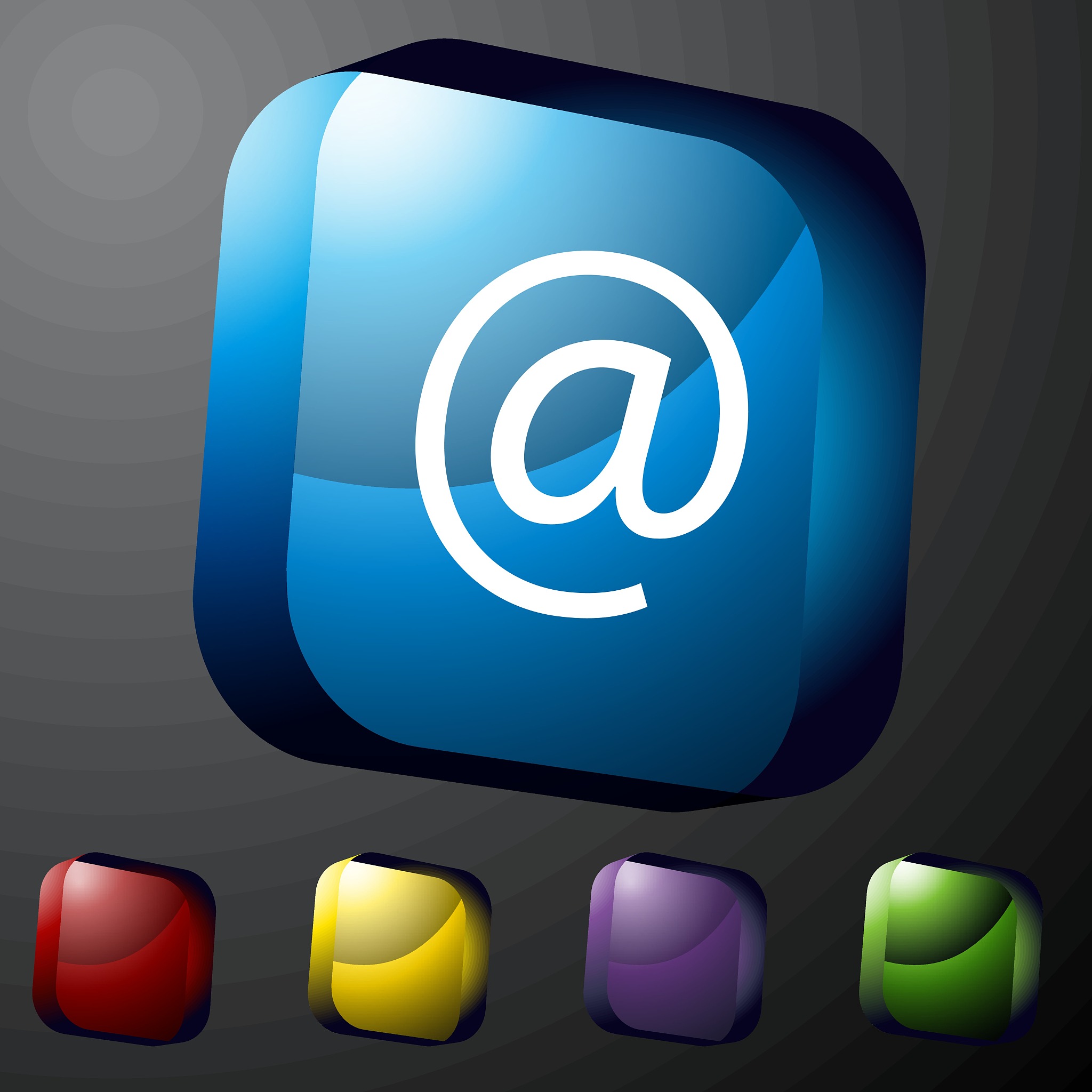 crystal square icons