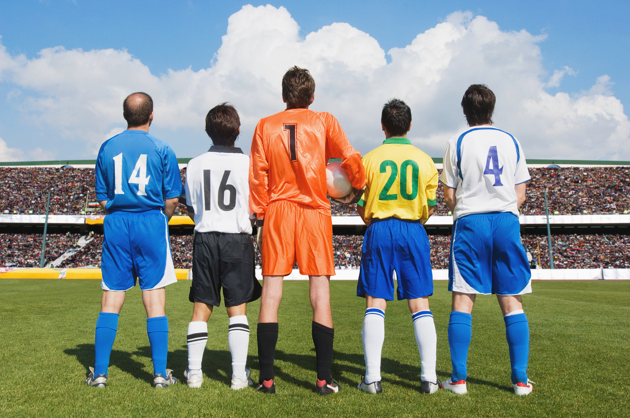 soccer players