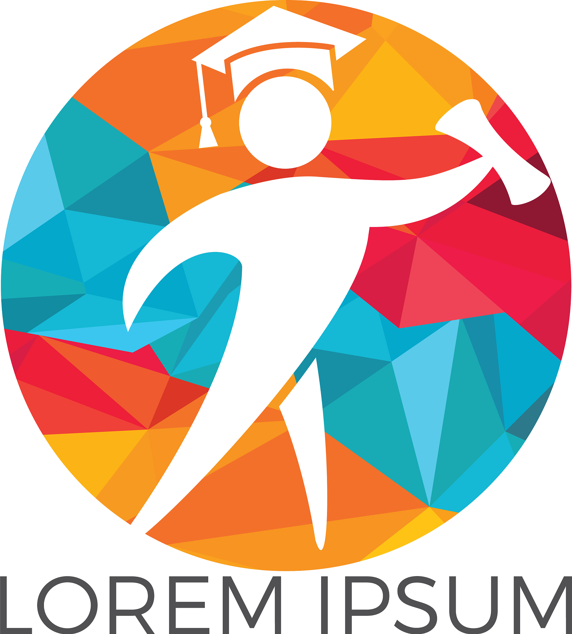 student logo design education logotype