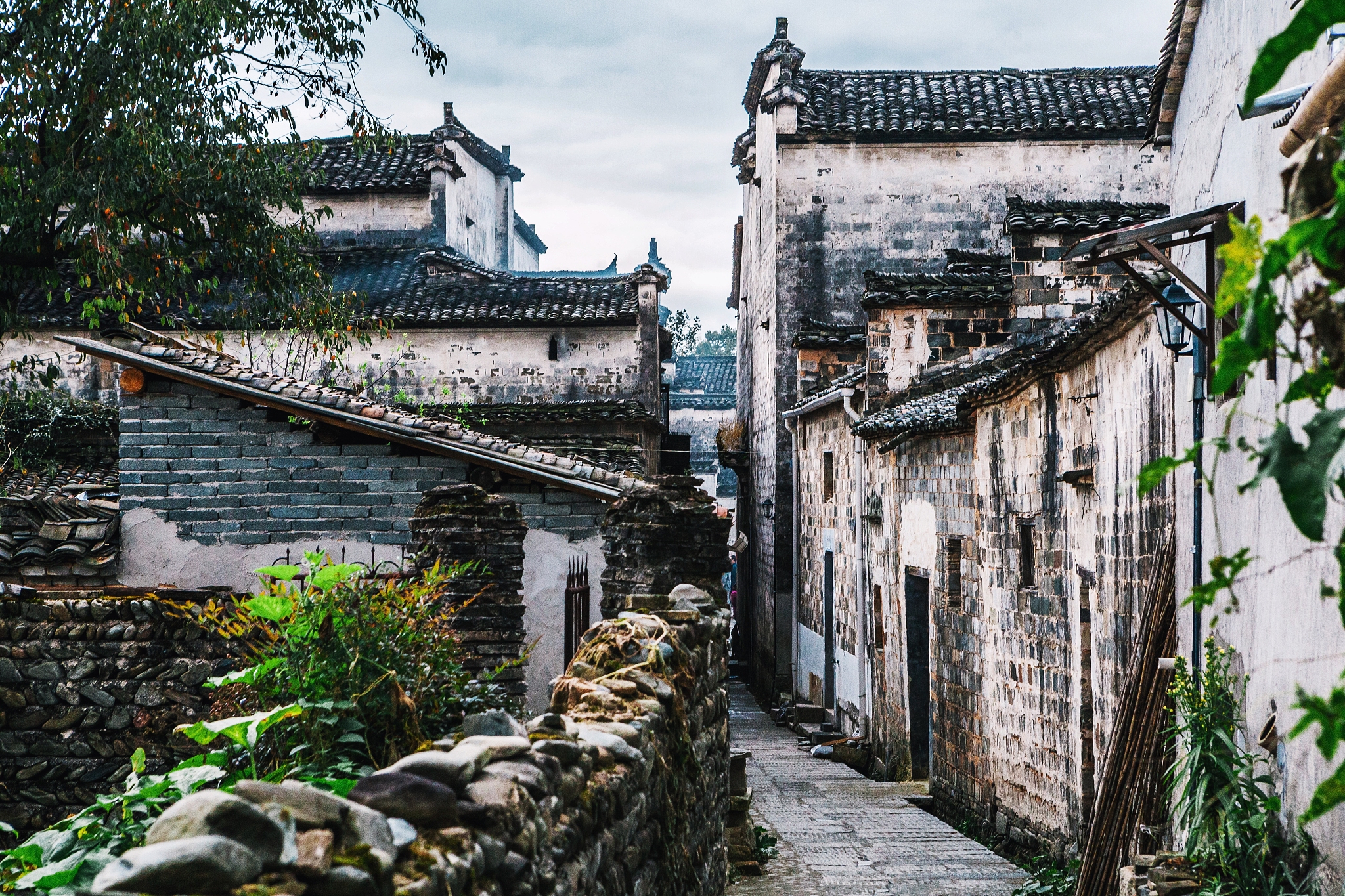 按照从早到晚的时间顺序拍摄一部人文纪录片片名为黎民。主要介绍了安徽宏村的人文从天亮人们起床吃一顿热腾腾的宏村特色美食开始到晚上人们劳作玩回家休息整个村落关了灯进入宁静的夜围绕宏村的美食、交通方式、宗祠文化、水利系统等方面细节描写写下15分钟的纪录片解说词。