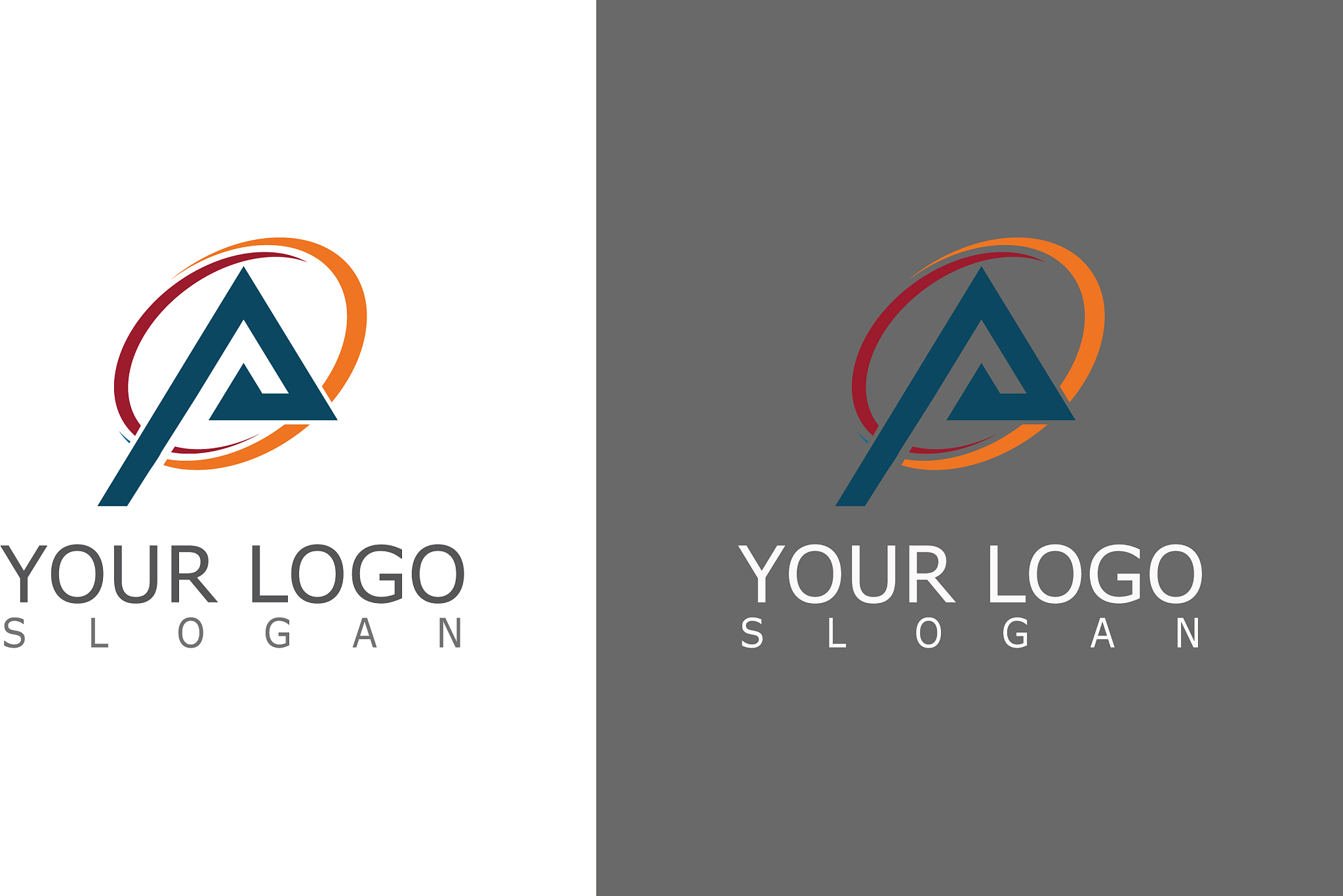 triangle round logo