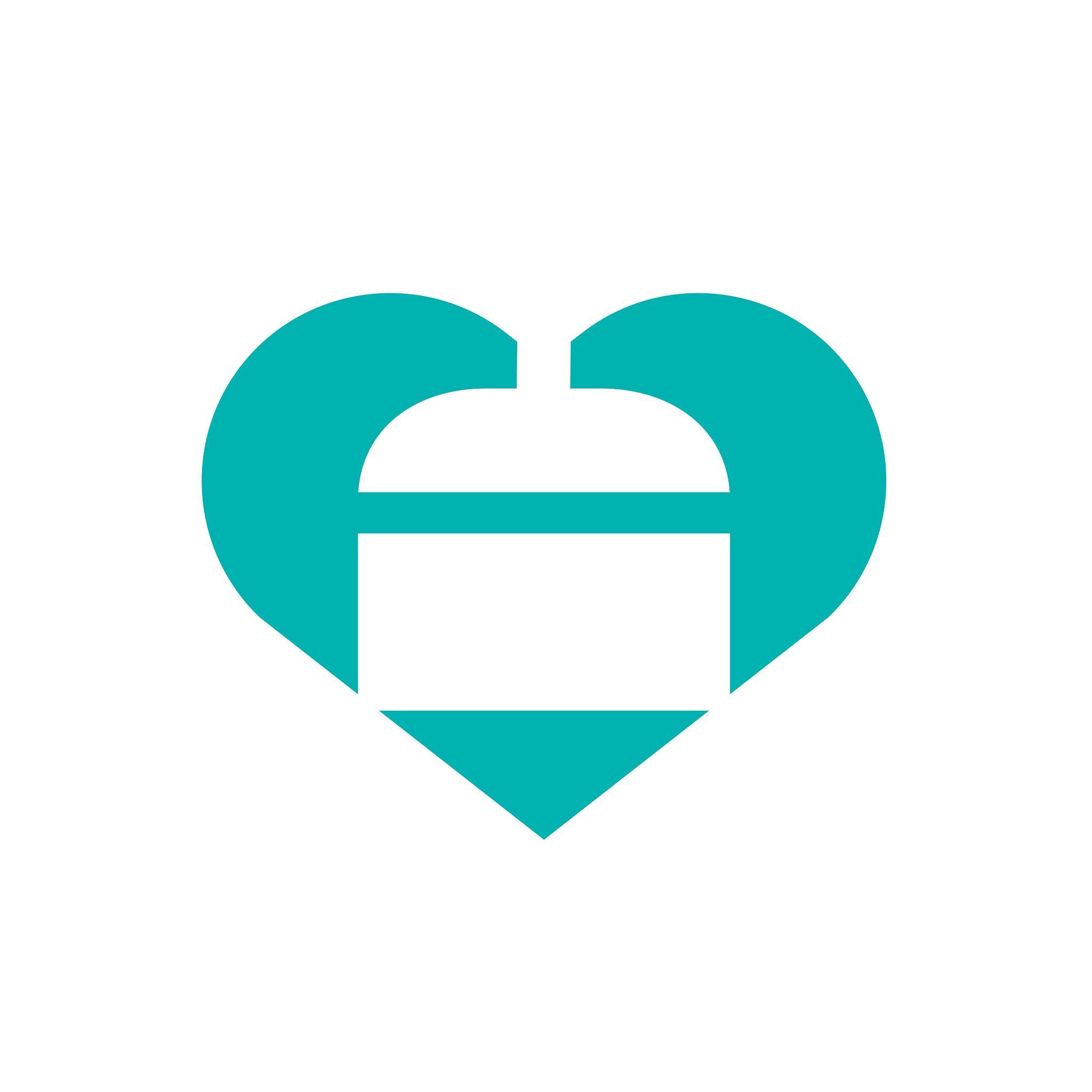 broom and heart logo love cleaning icon design v