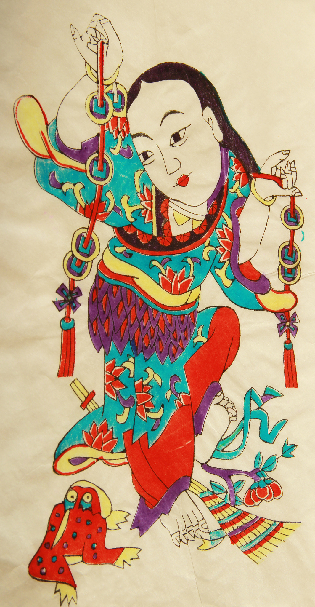 <strong>年画</strong>,儿童,神,影棚拍摄,无人,纸,艺术,特写,静物,红色