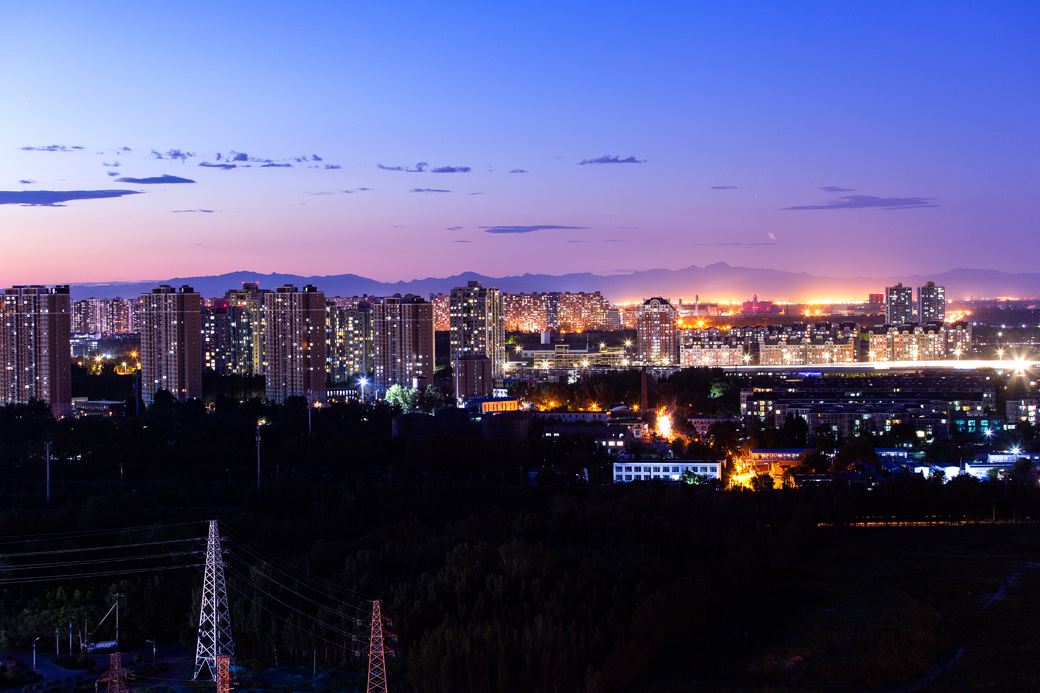 城市夜景