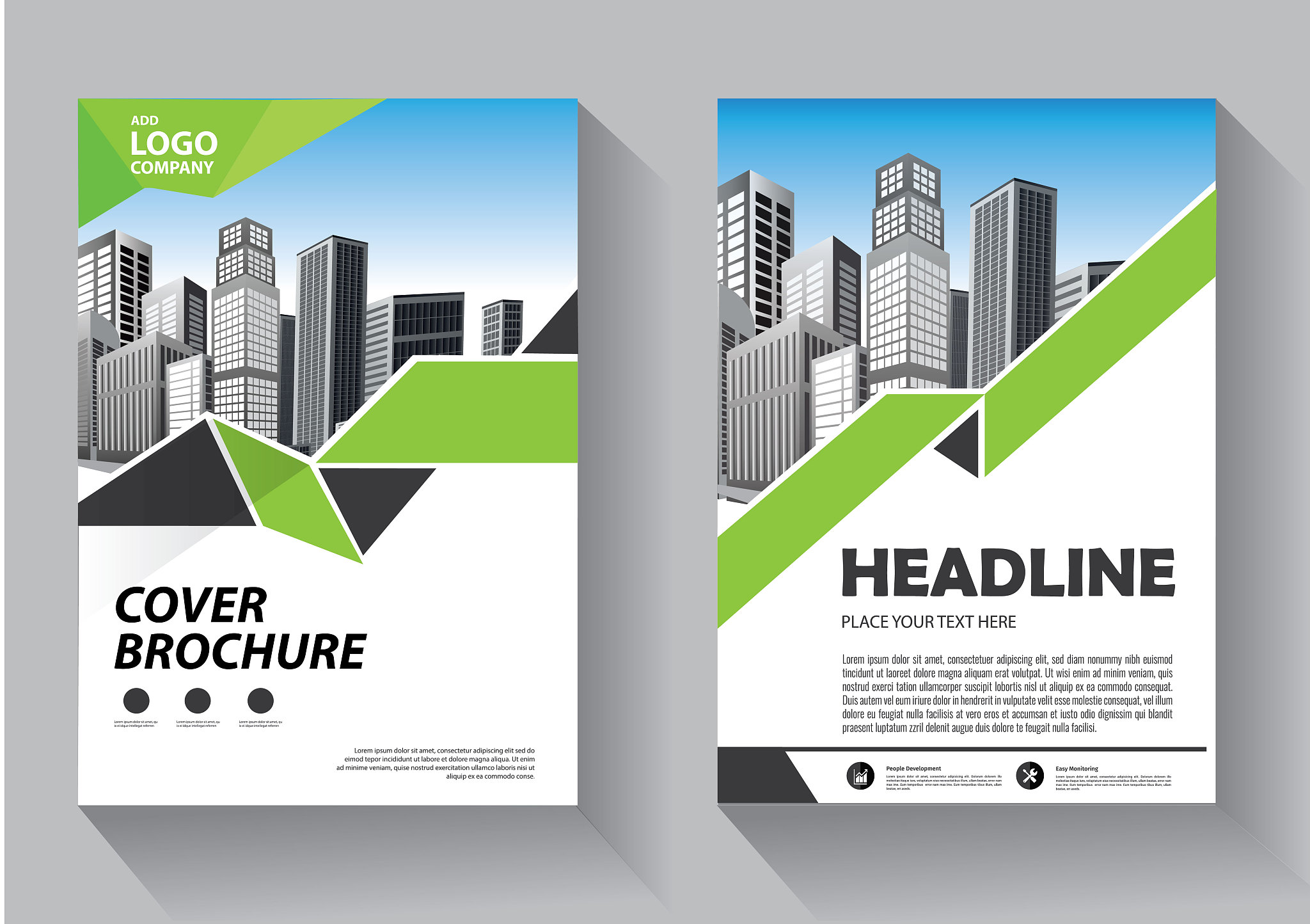 business abstract vector template. brochure design, cover modern