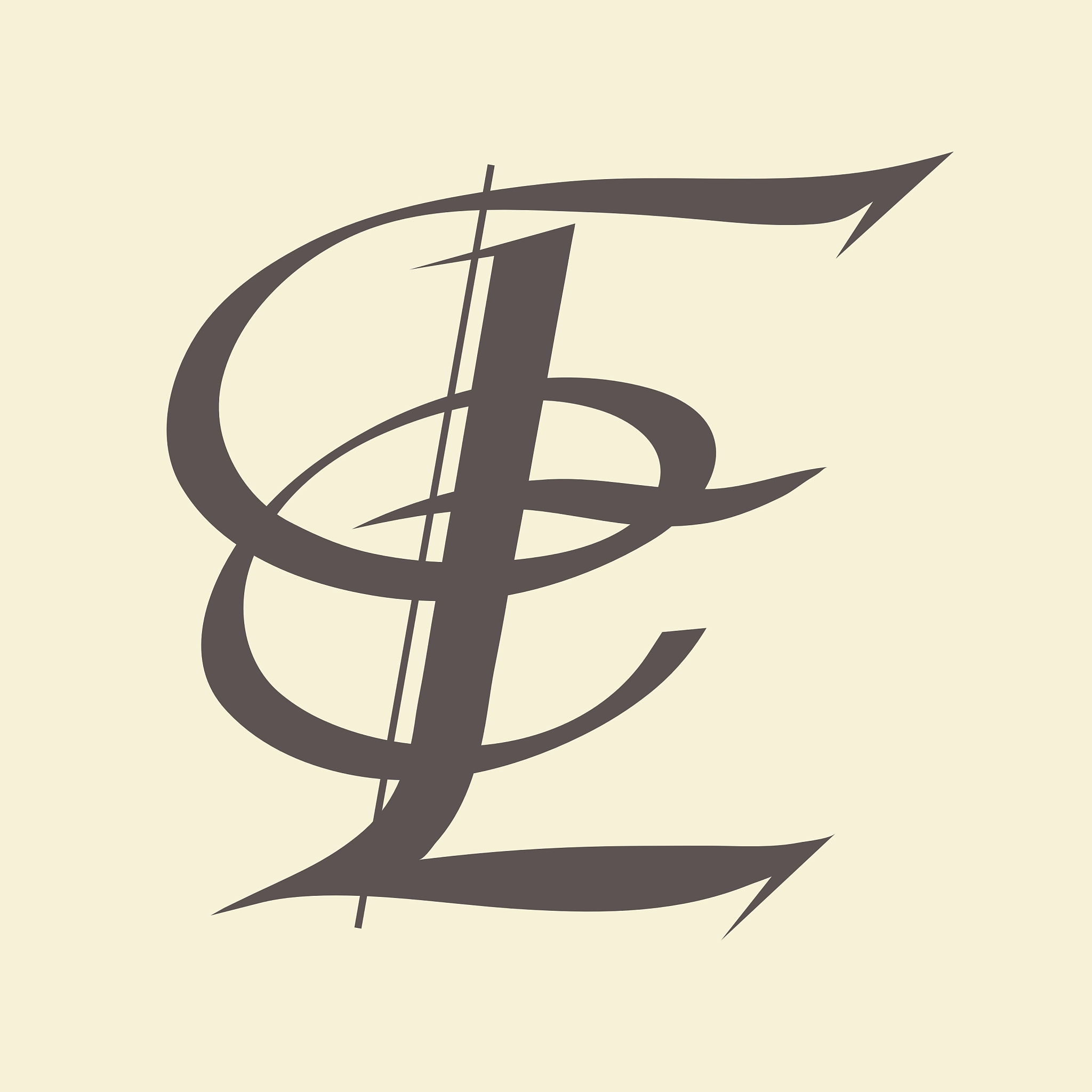 letter e