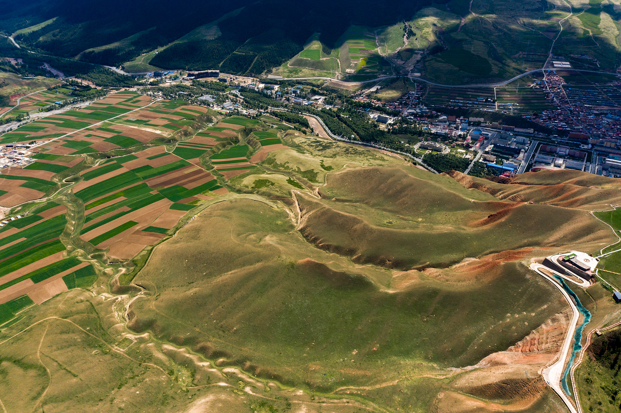 qinghai qilian zall mountain