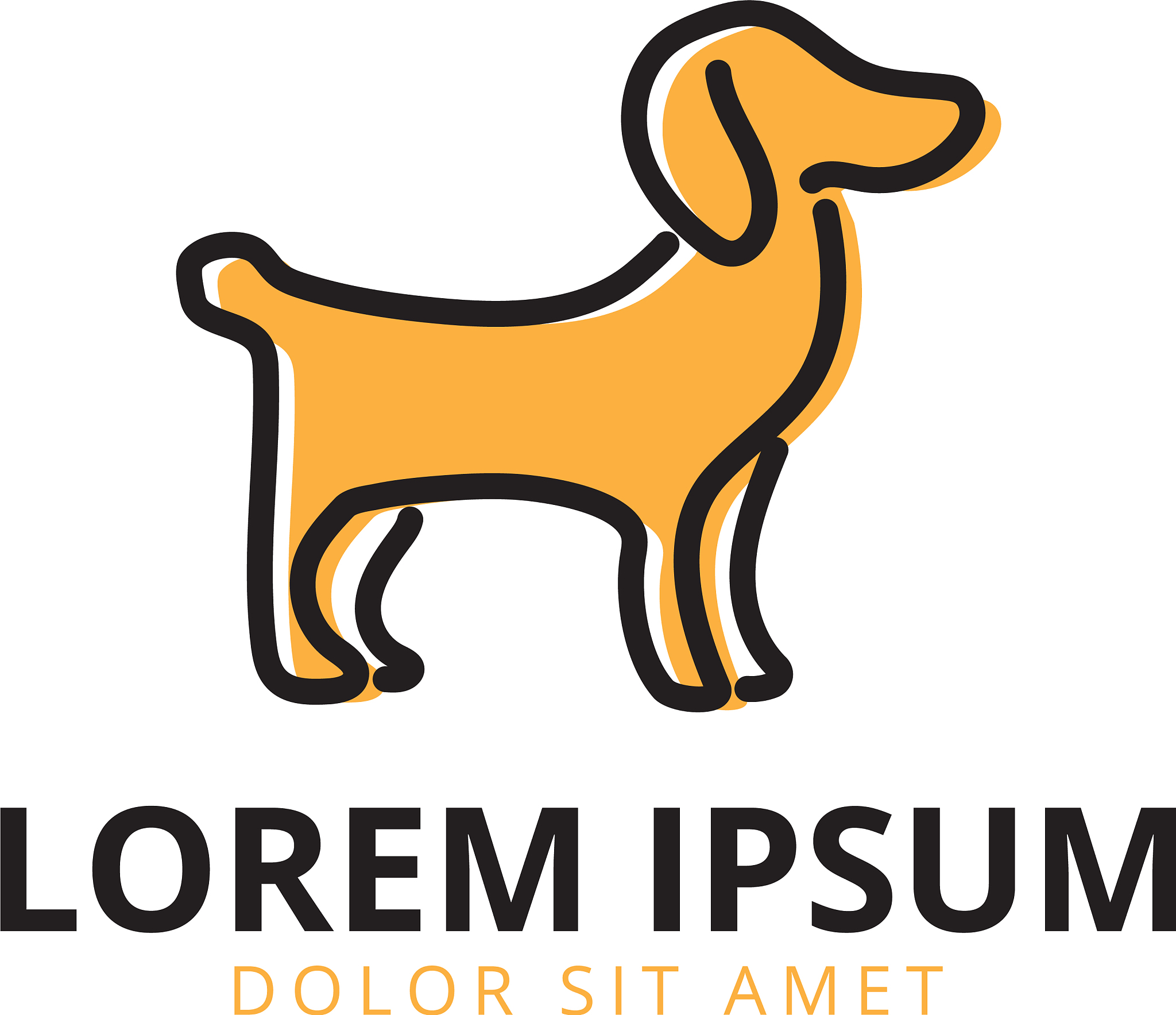dog logo template
