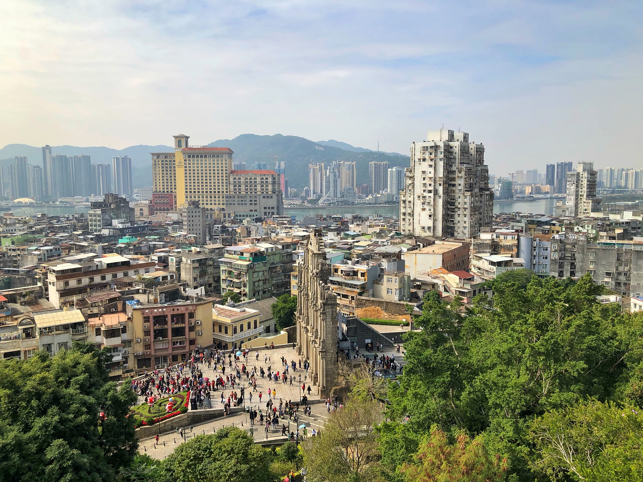 中国澳门:大三巴牌坊