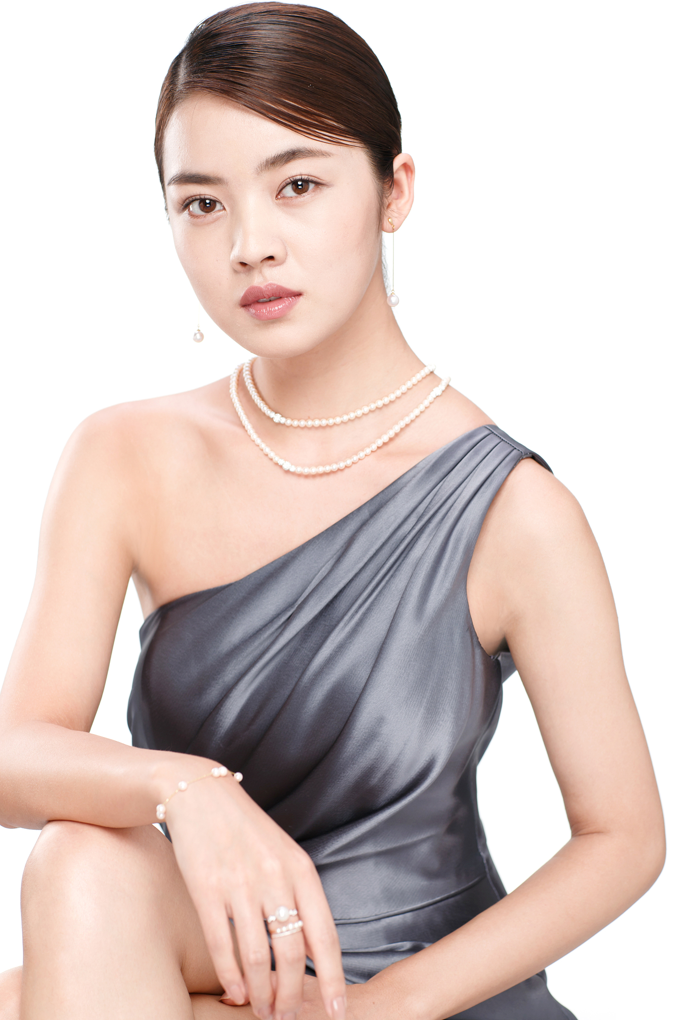 优雅女士肖像