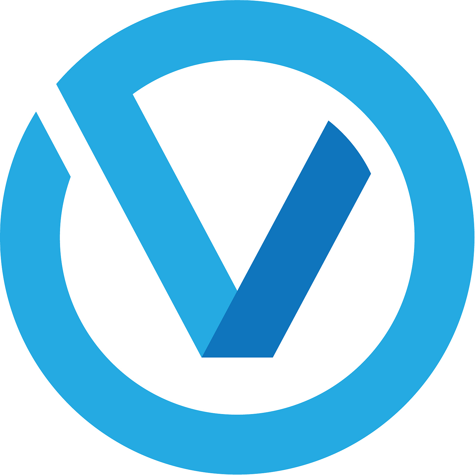 v letter logo business template icon