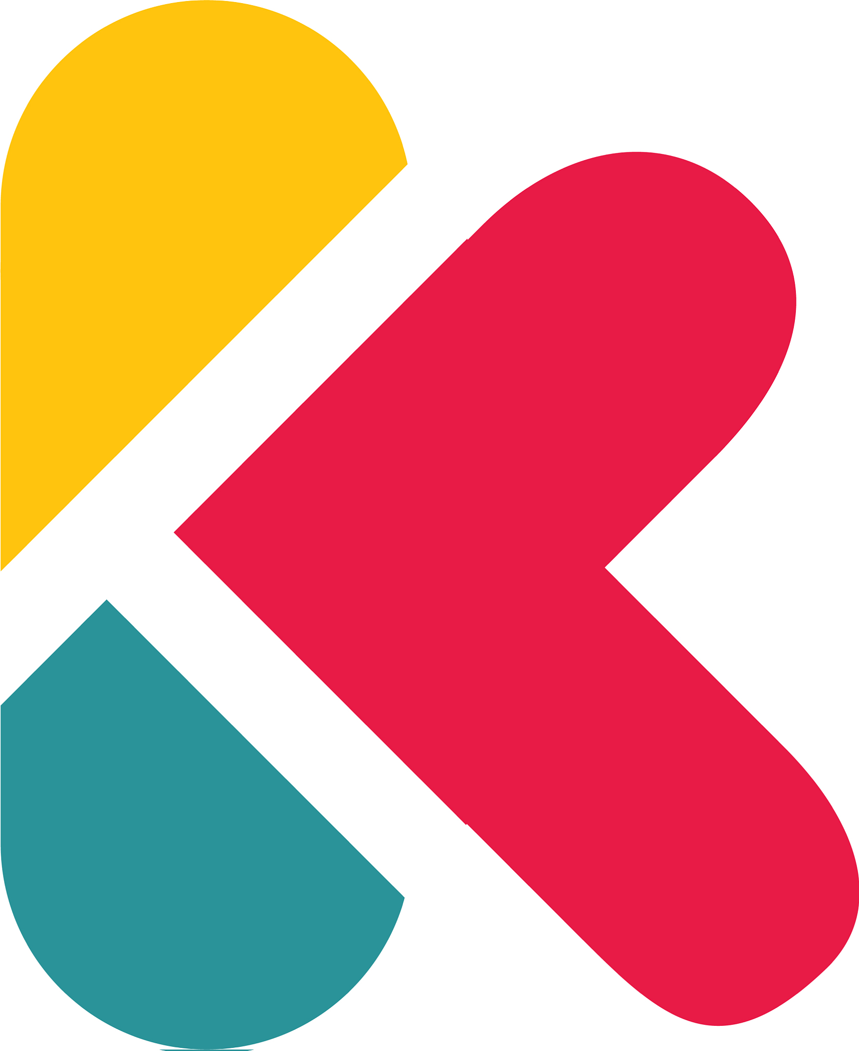letter k colorful concept