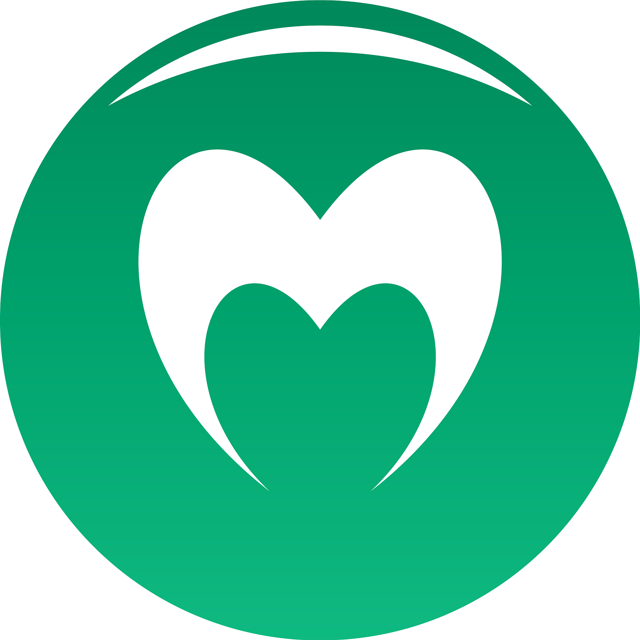 prophetic heart icon green