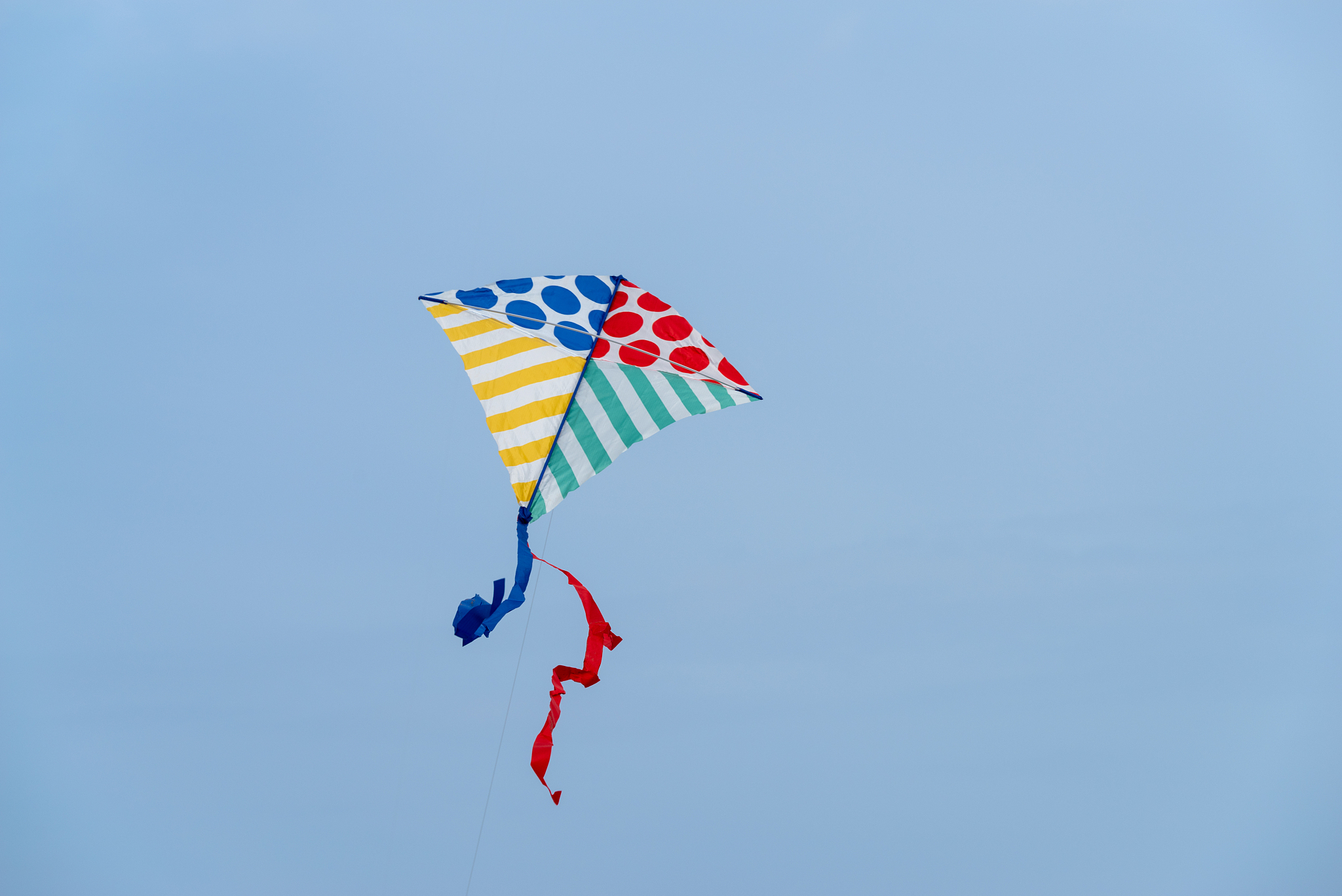 kite flying in sky