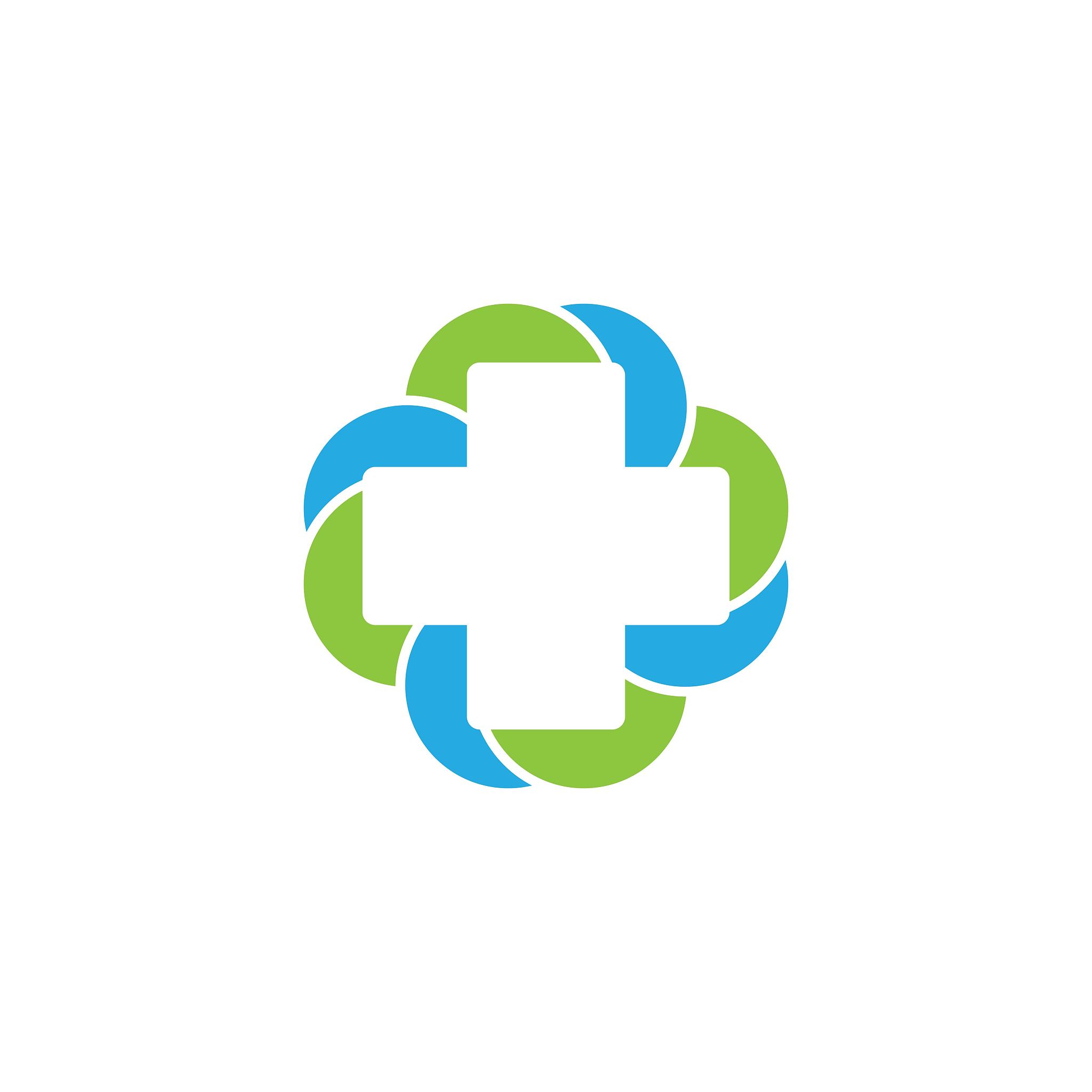 medical cross symbol vector icon