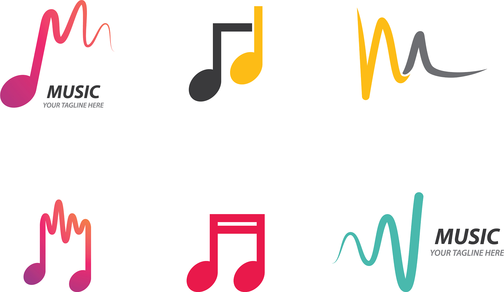 music note logo