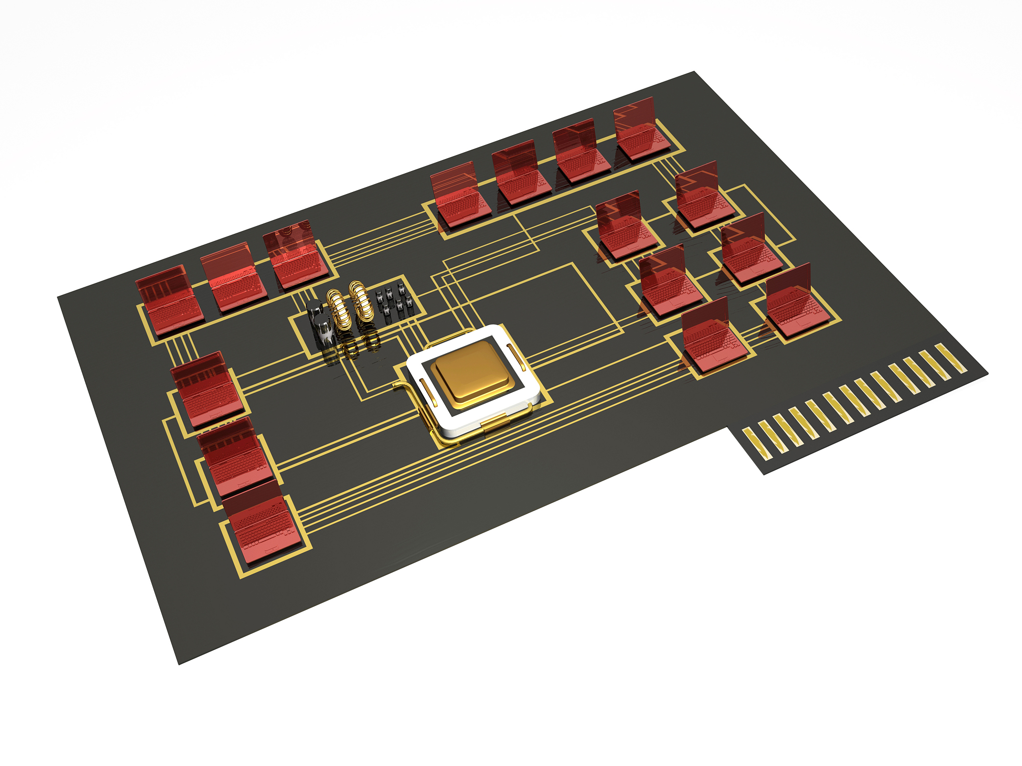 三人抢答器网孔版设计与应用：原理、应用及实例